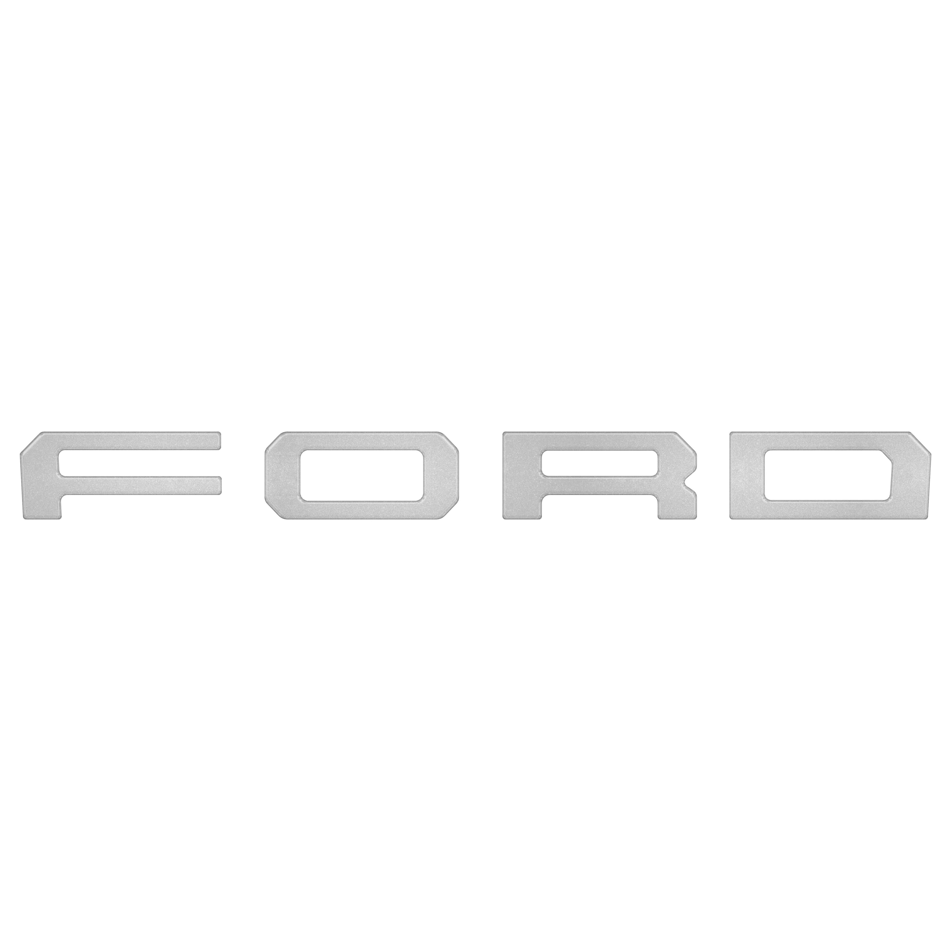 Grille Letter Overlays Fits 2019-2023 Ford Ranger