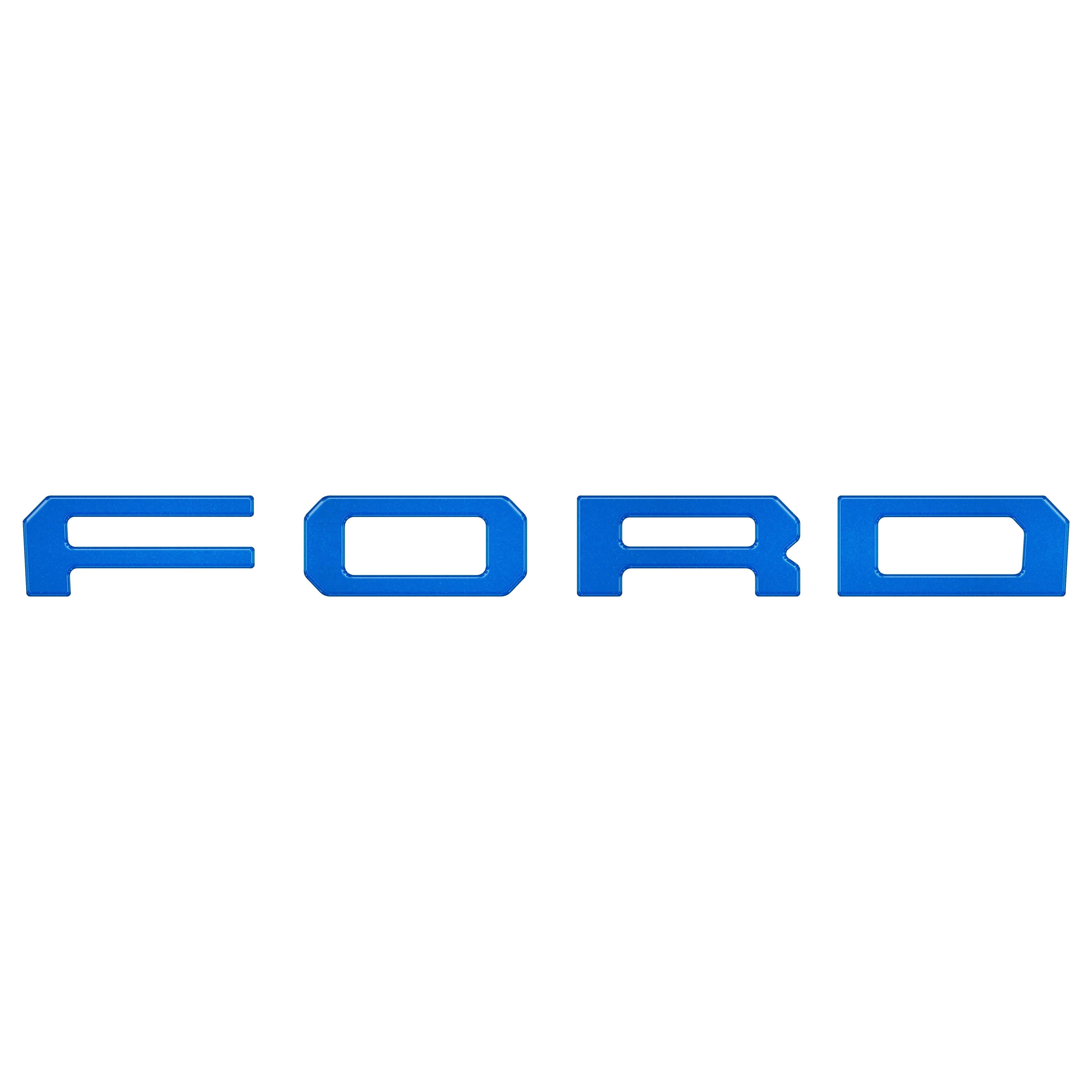 Grille Letter Overlays Fits 2019-2023 Ford Ranger