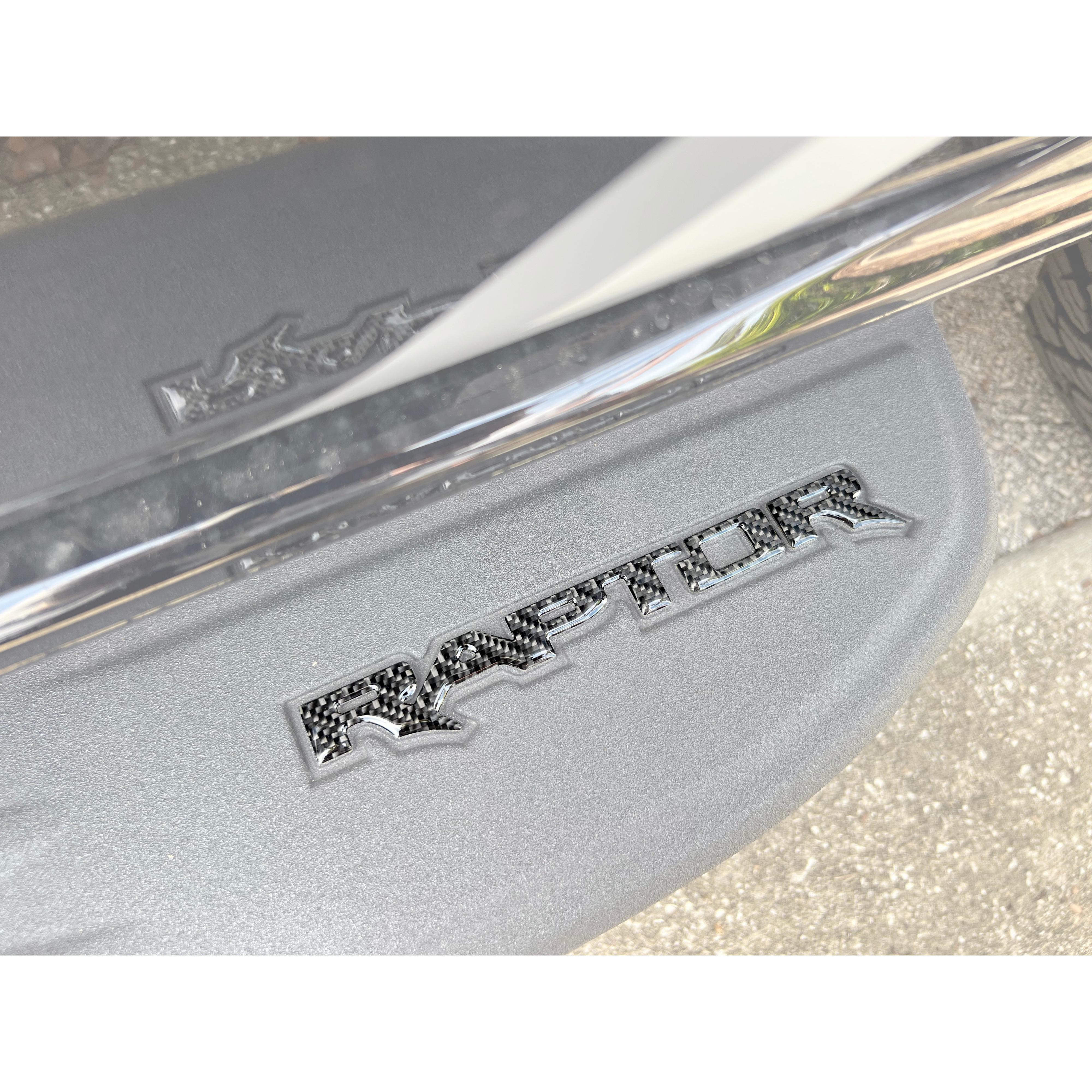 Raptor Running Board Emblem Overlays Fits 2024-2026 Ford Ranger Raptor