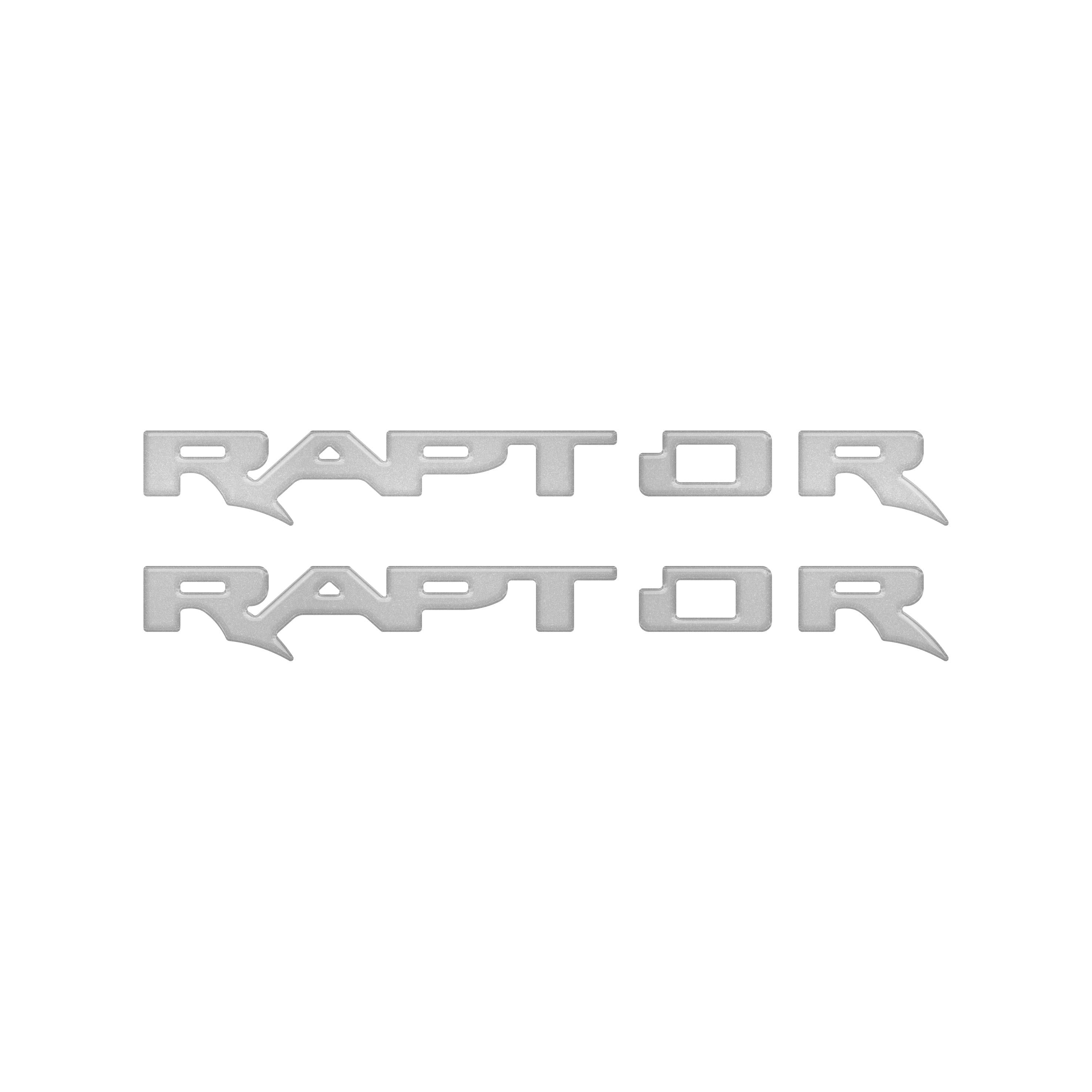 Raptor Running Board Emblem Overlays Fits 2024-2026 Ford Ranger Raptor