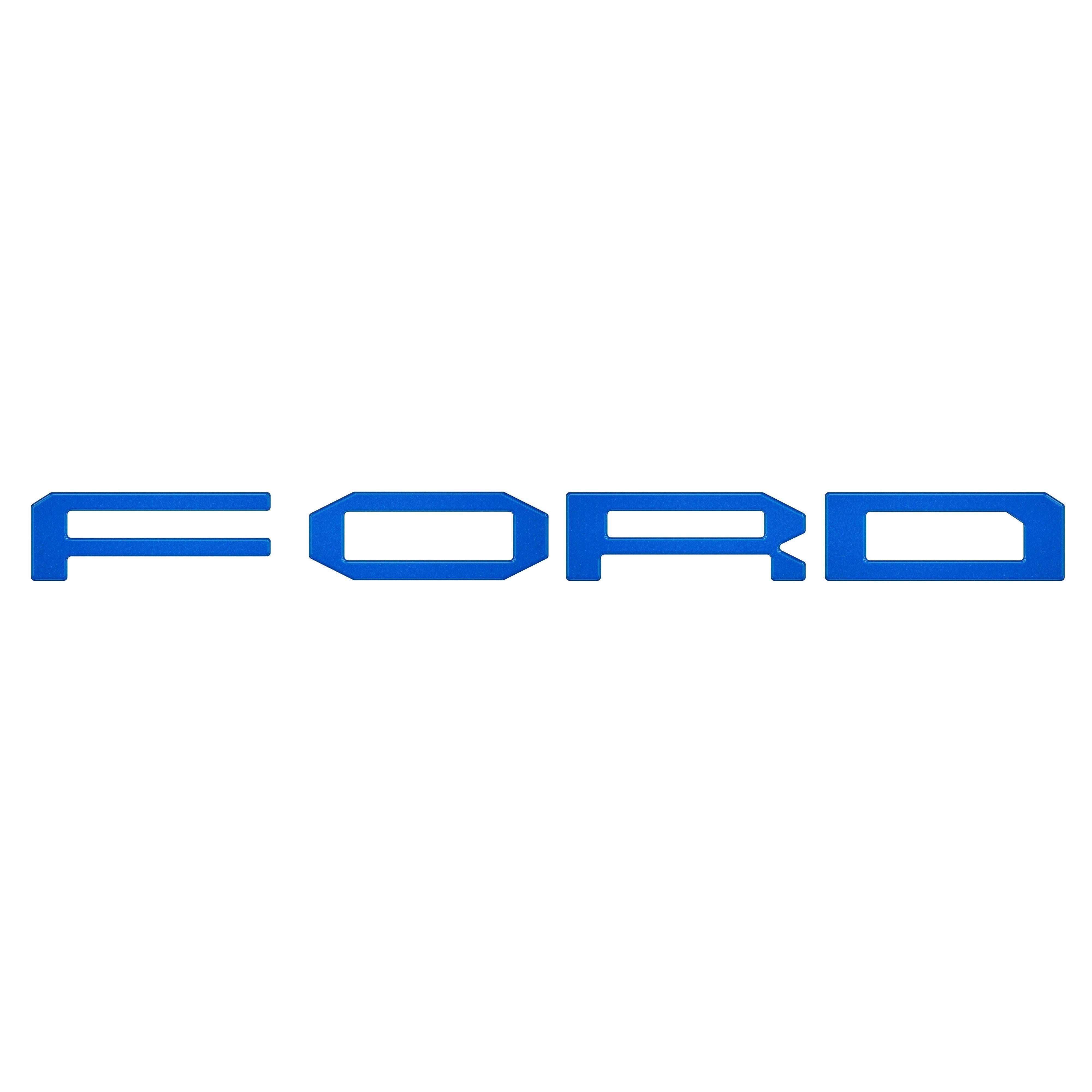 Grille Letter Overlays Fits 2024-2026 Ford Ranger Raptor