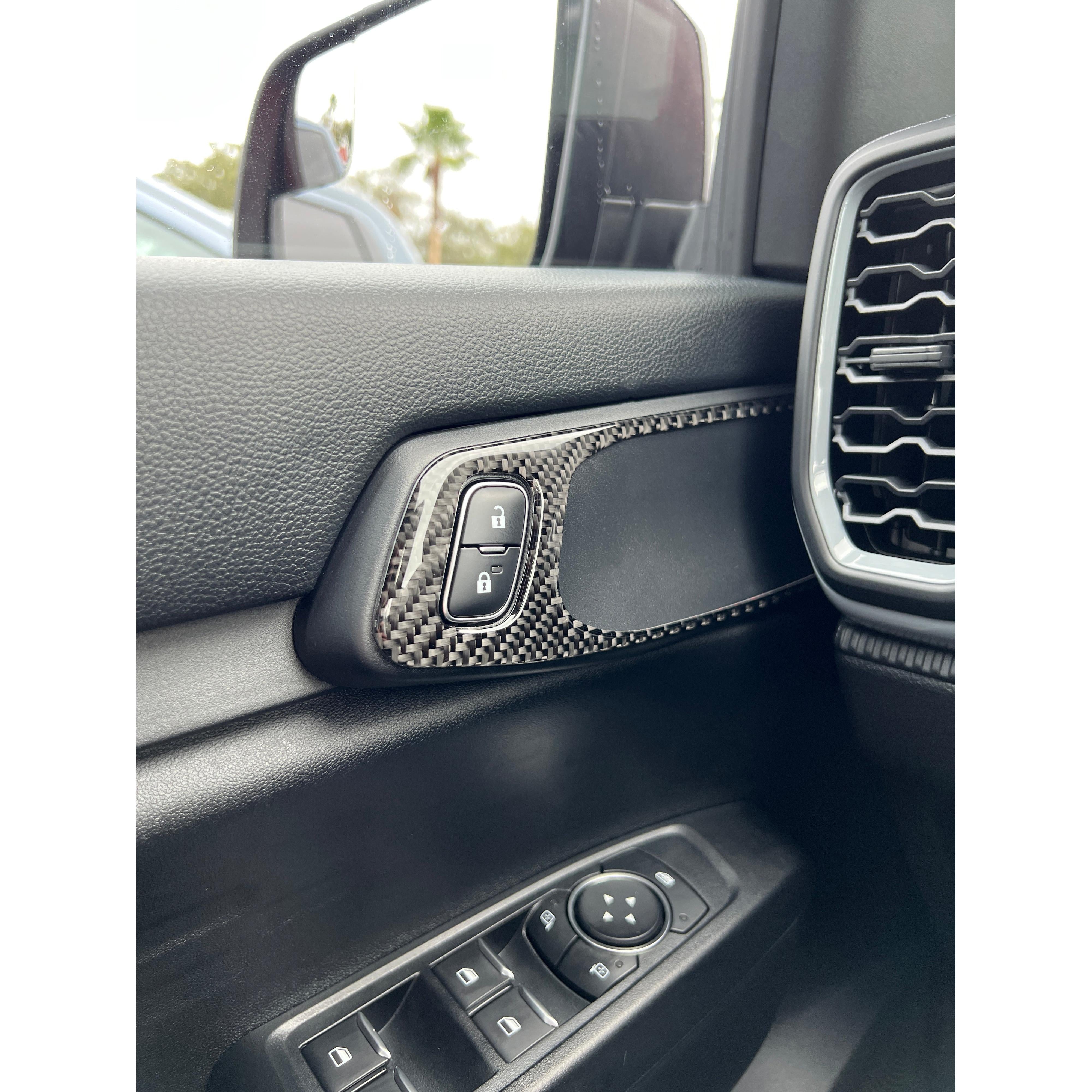 Front Door lock Switch Accent Trim Fits - Ford Ranger 2024-2026