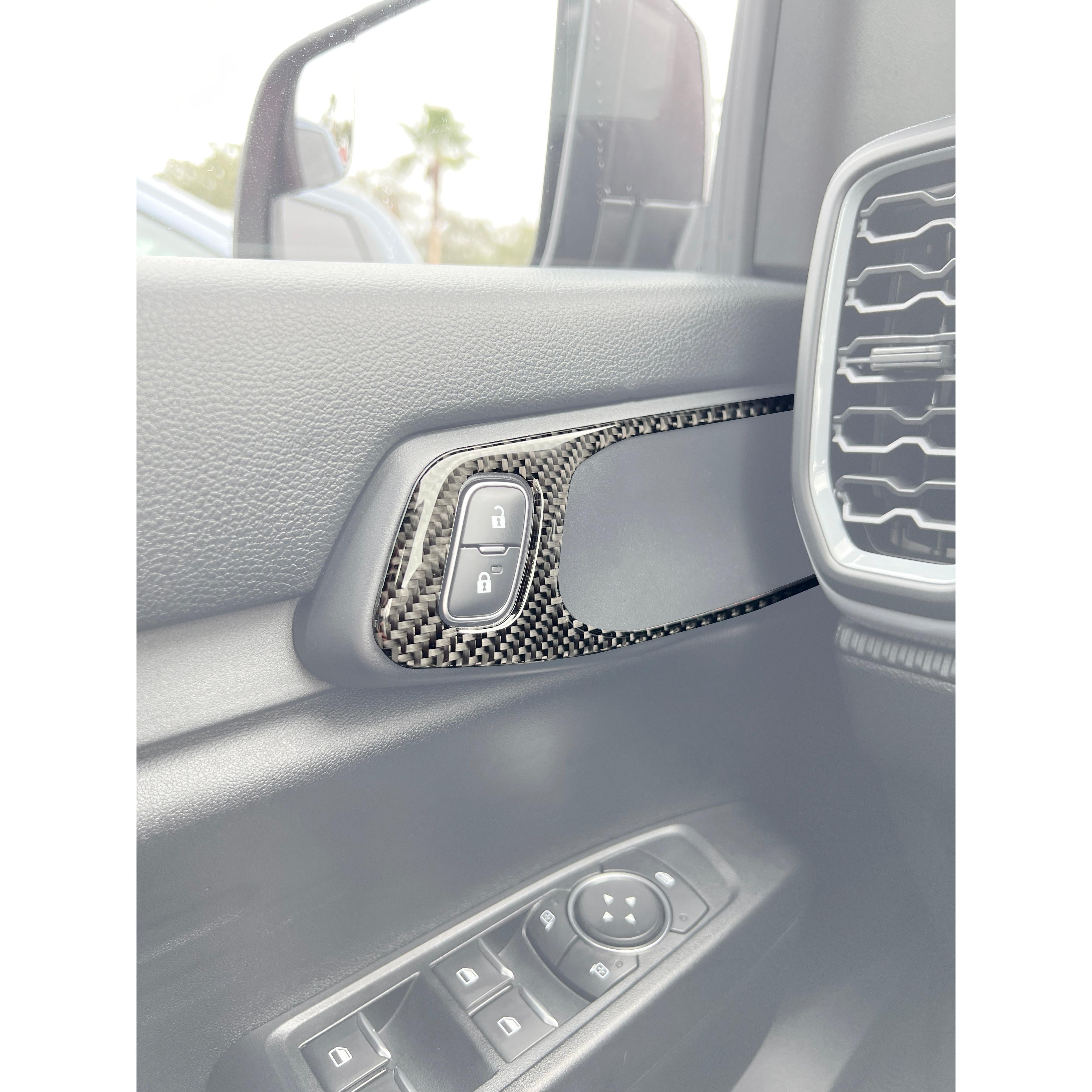 Front Door lock Switch Accent Trim Fits - Ford Ranger 2024-2026
