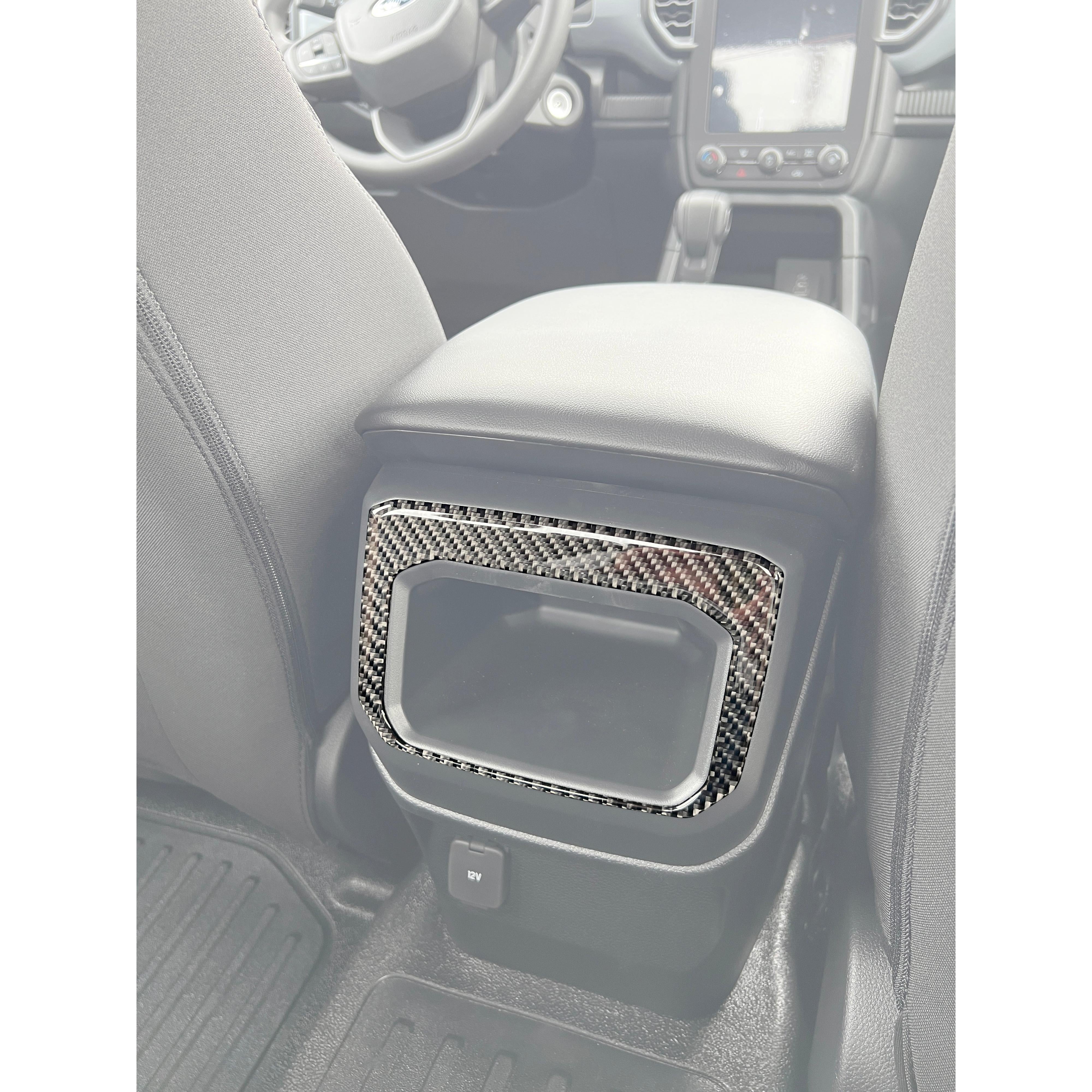 Rear Center Console Accent Trim Fits 2024-2026 Ford Ranger