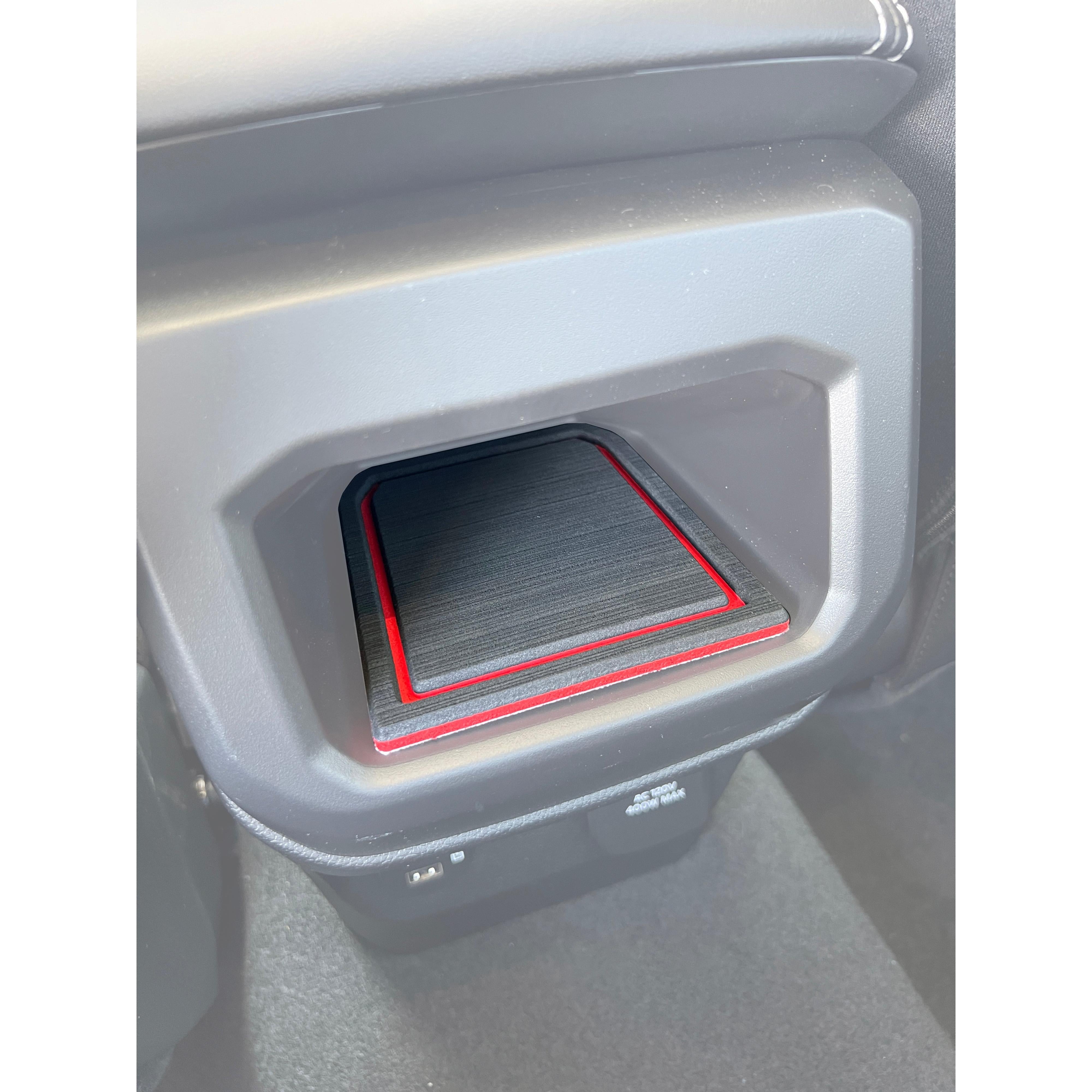 Center Console Rear Cubby Foam Inserts Fits 2024-2026 Ford Ranger