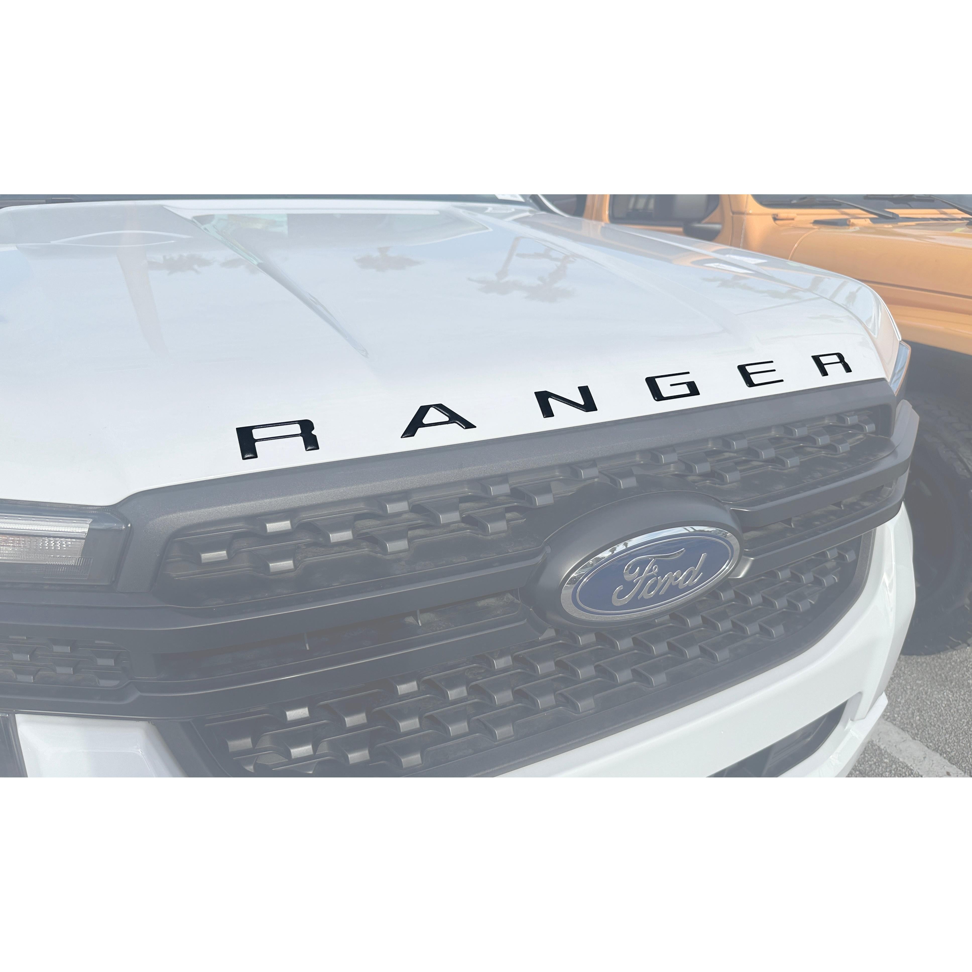 Hood Lettering Kit Fits 2024-2025 Ford Ranger