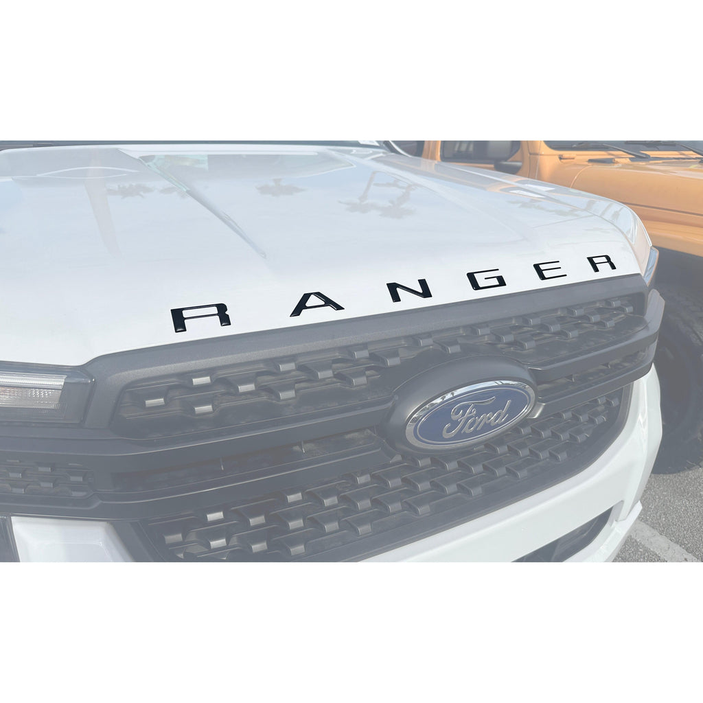 Hood Lettering Kit Fits 2024-2025 Ford Ranger – SR1 Performance