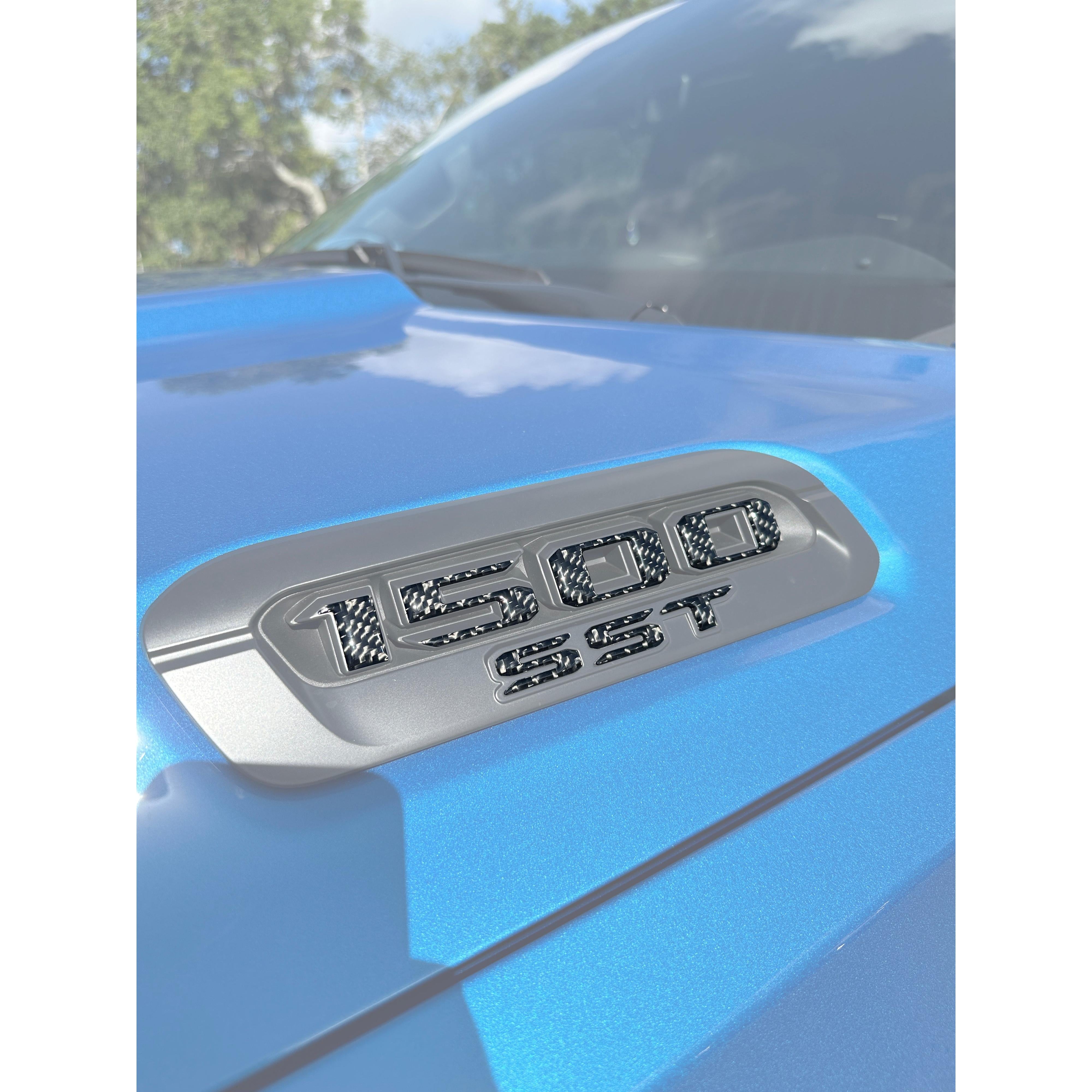 Hood Letter Overlays Fits 2025-2026 Ram 1500