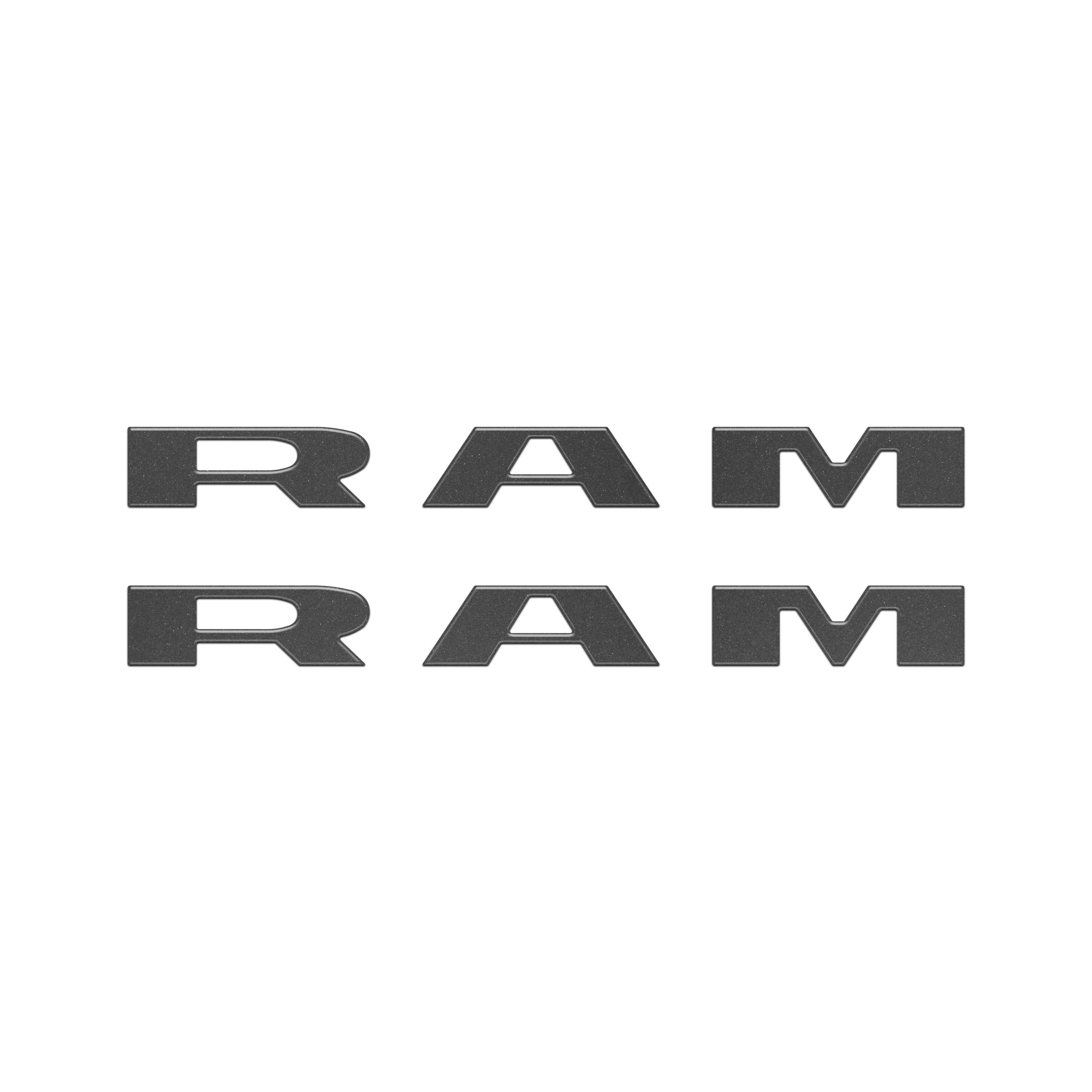 Front Door Emblem Overlays Fits 2025-2026 Ram 1500/2500/3500