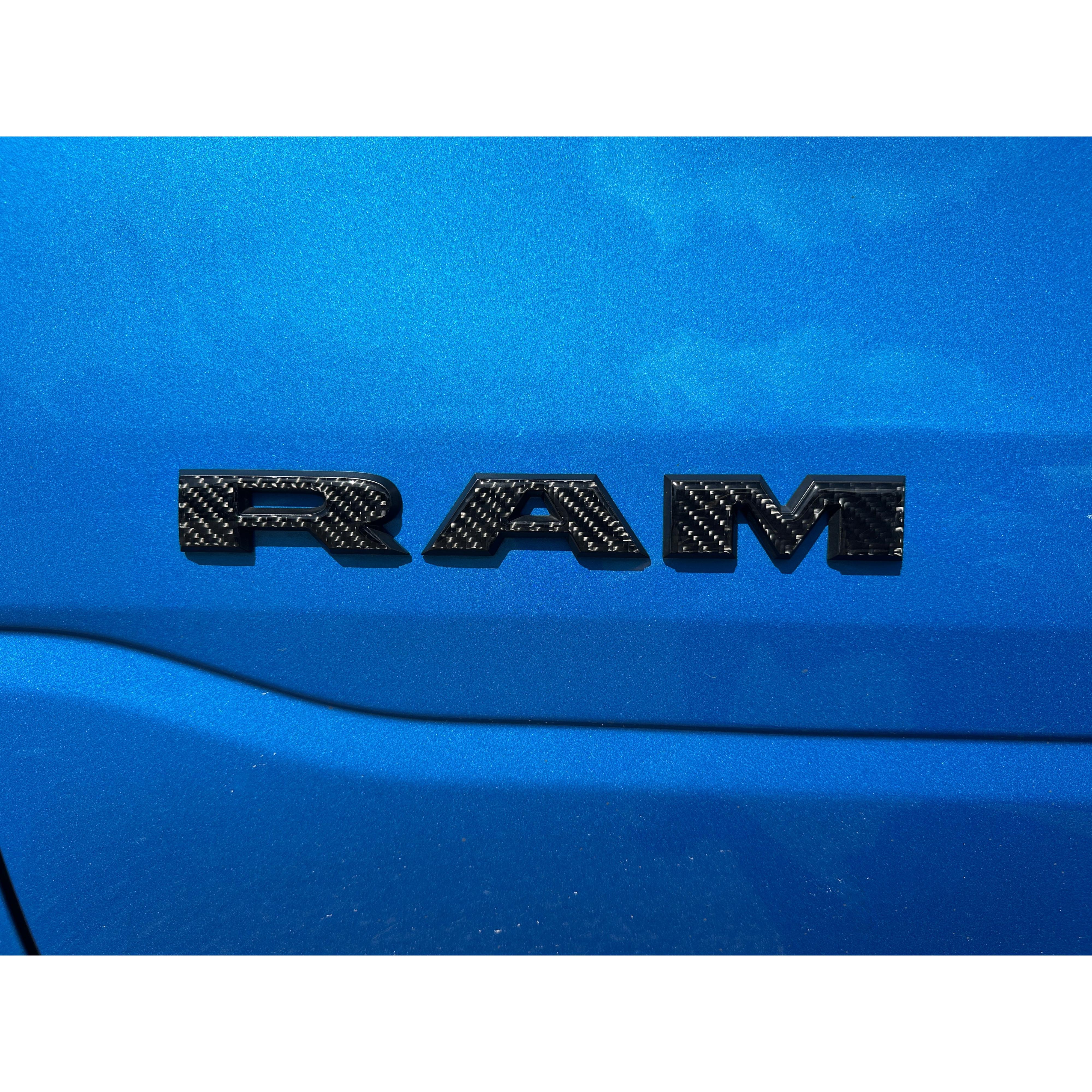 Front Door Emblem Overlays Fits 2025-2026 Ram 1500/2500/3500