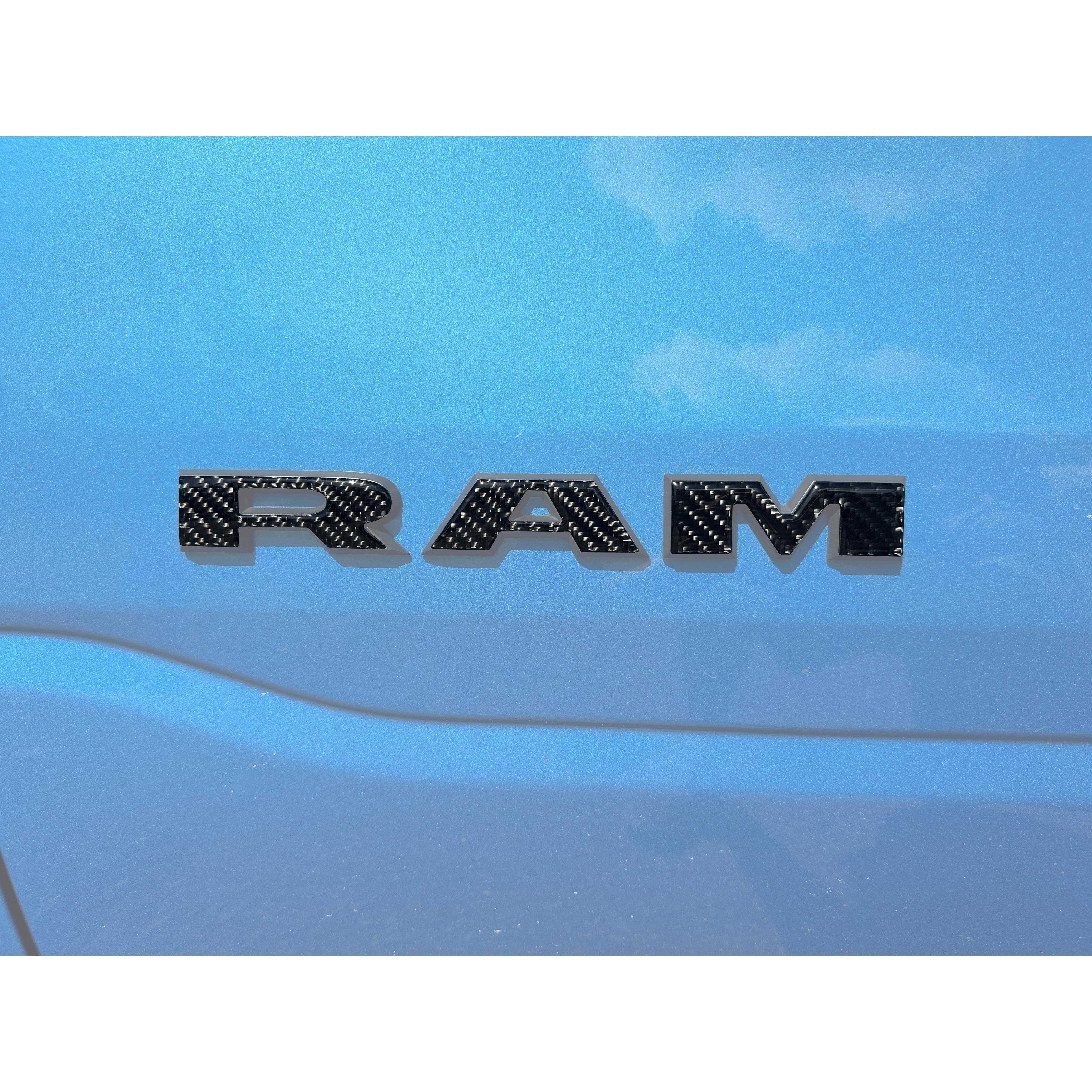 Front Door Emblem Overlays Fits 2025-2026 Ram 1500/2500/3500