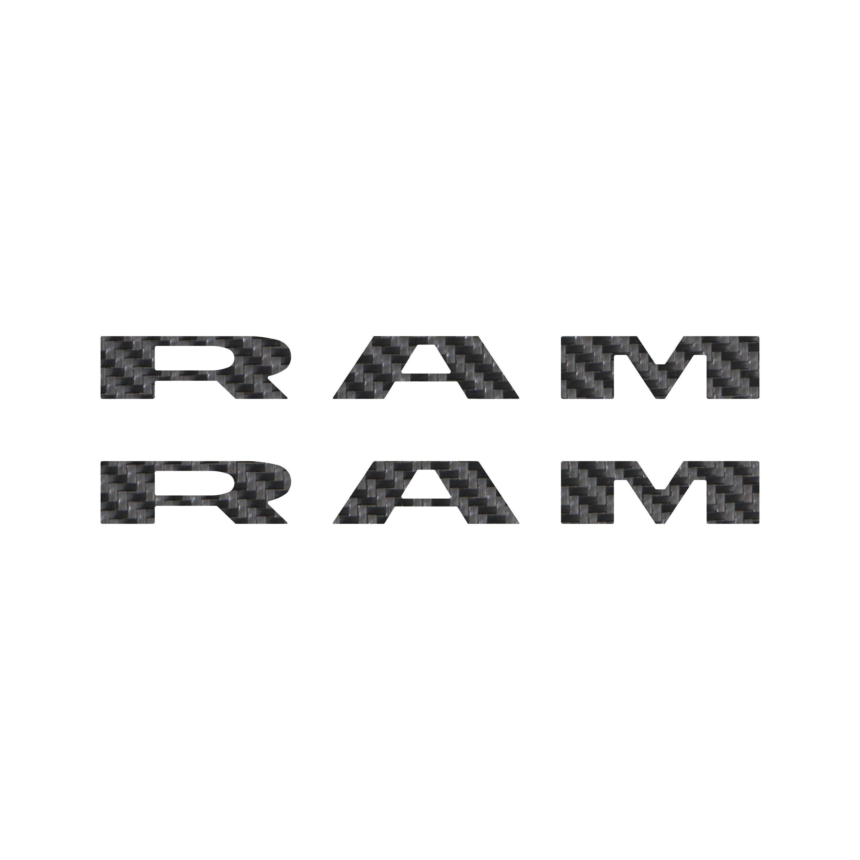 Front Door Emblem Overlays Fits 2025-2026 Ram 1500/2500/3500