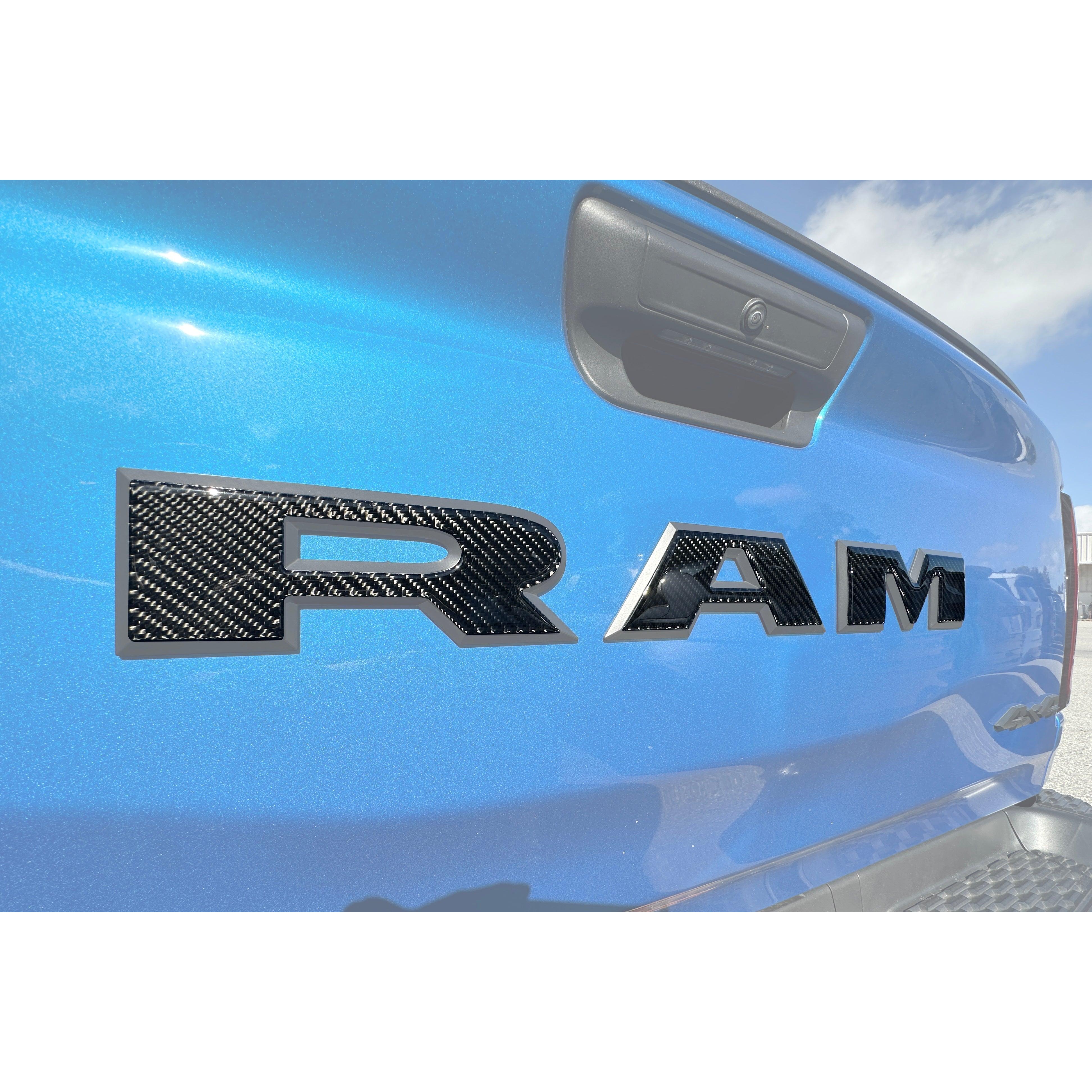 Tailgate Letter Overlays Fits 2025-2026 Ram 1500