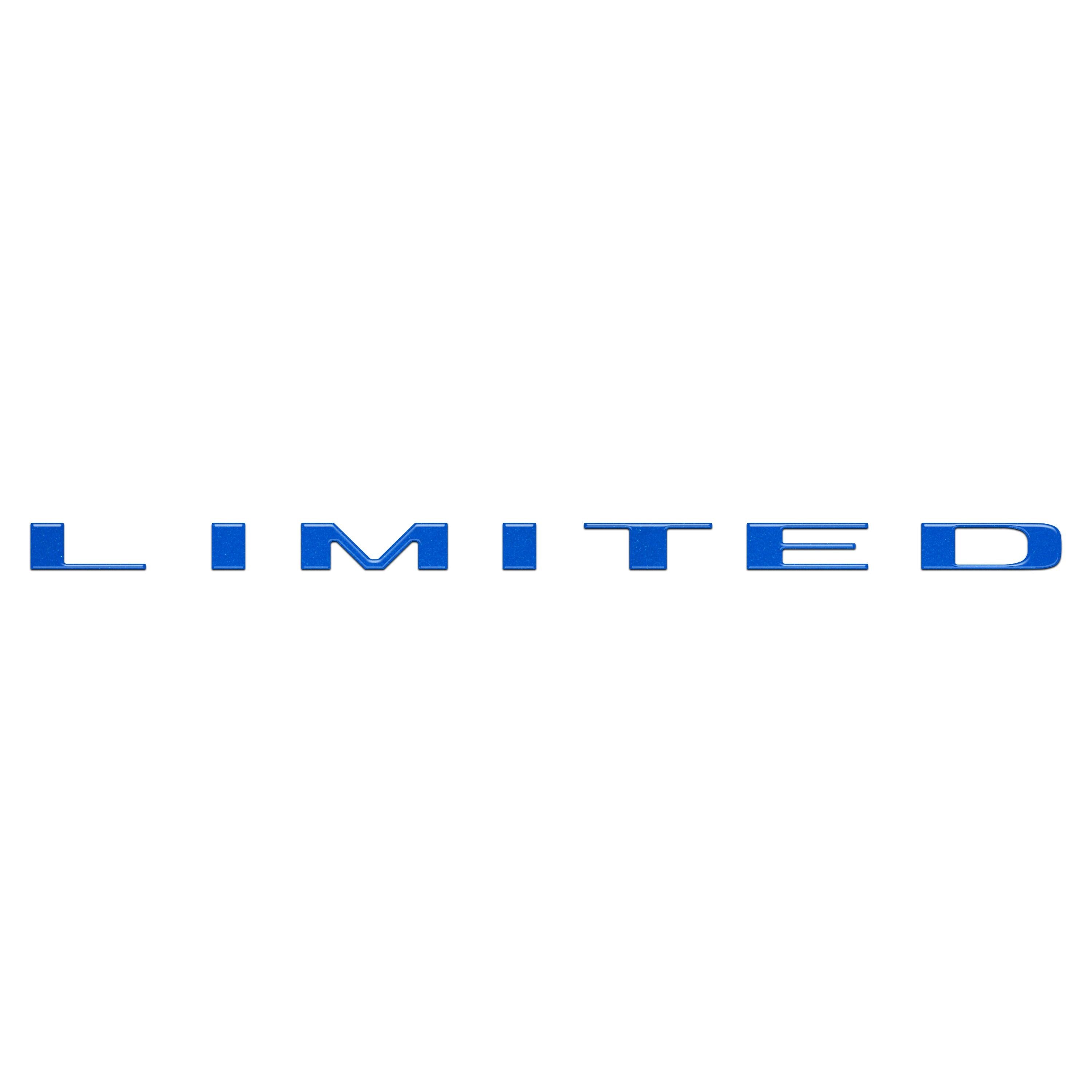 Limited Tailgate Emblem Letter Overlays Fits 2025-2026 Ram 1500/2500/3500