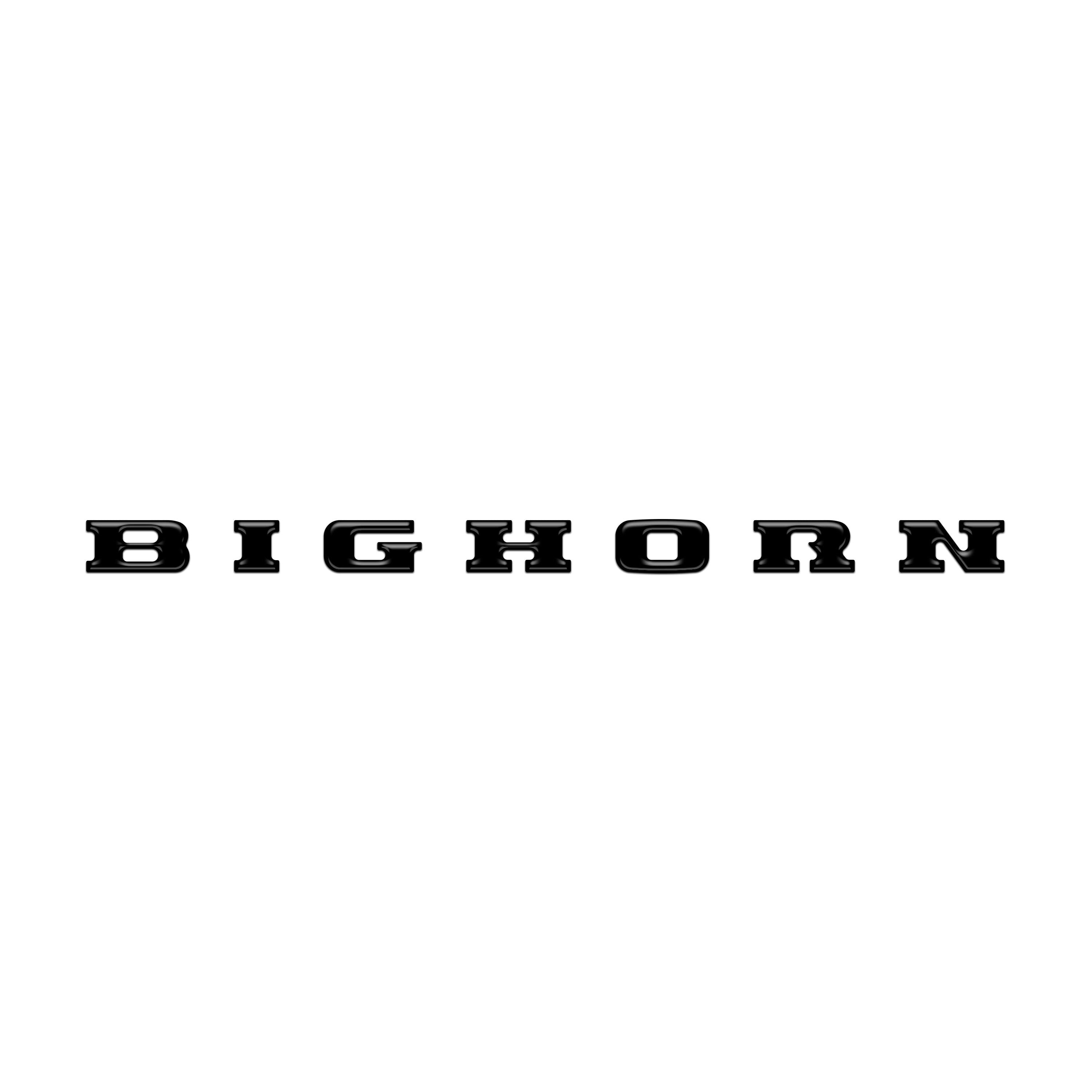 Glovebox Emblem Inserts Fits 2025-2026 Ram 1500/2500/3500