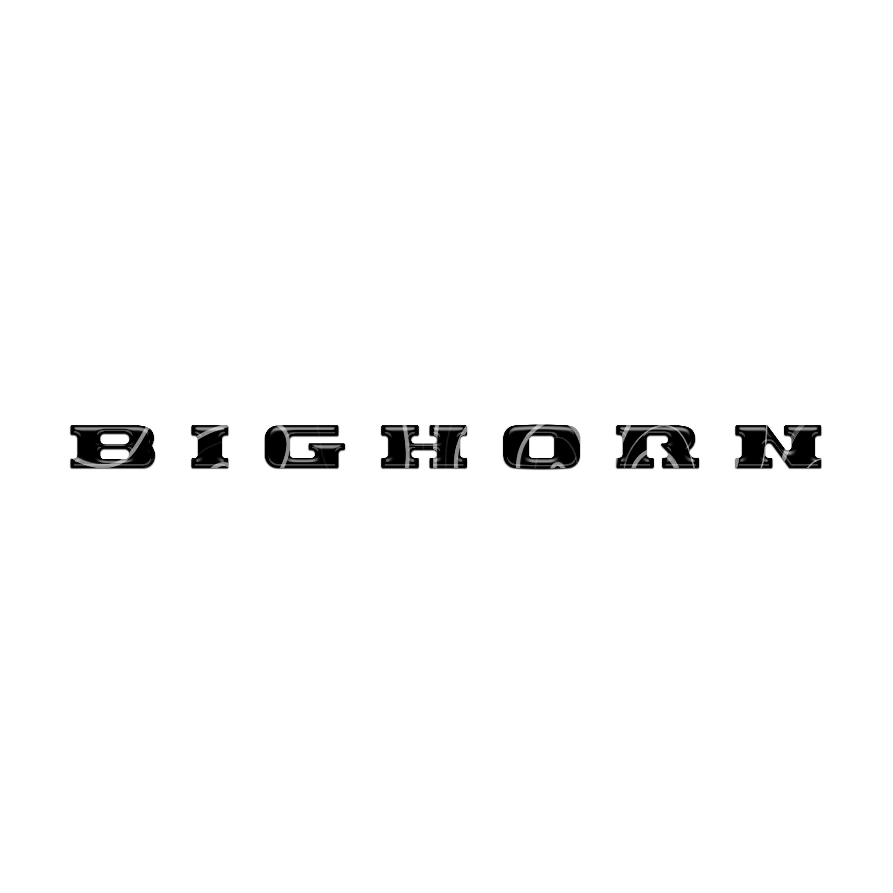 Glovebox Emblem Inserts Fits 2025-2026 Ram 1500/2500/3500