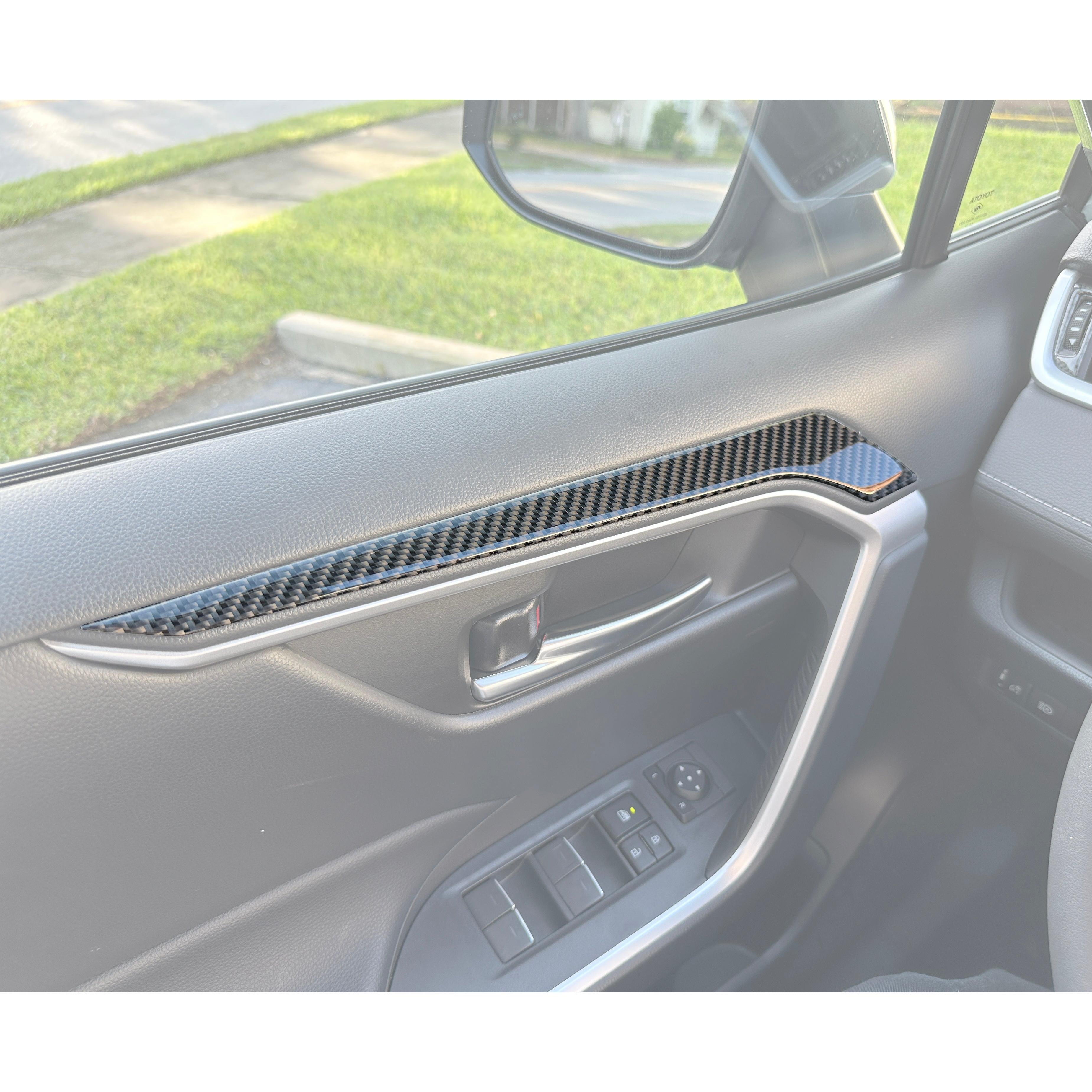 Upper Arm Rest Accent Trim Fits 2019-2025 Toyota Rav4