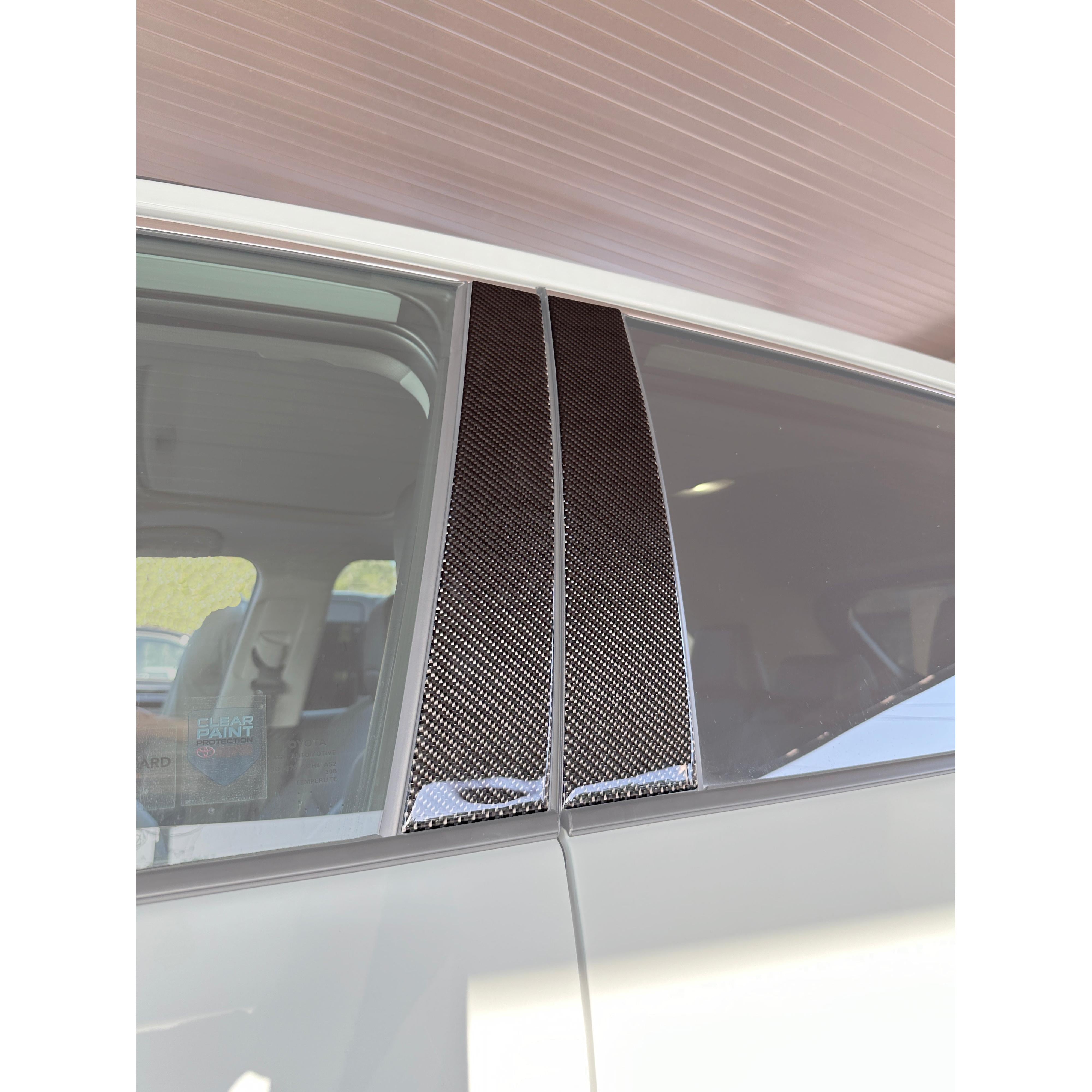 Door Pillar Overlays Fits 2019-2025 Toyota Rav4