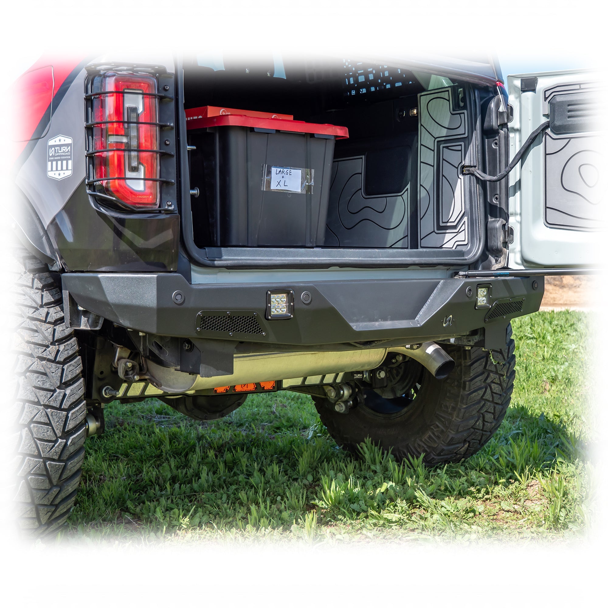 2021+ Ford Bronco Hyperlyte Rear Bumper