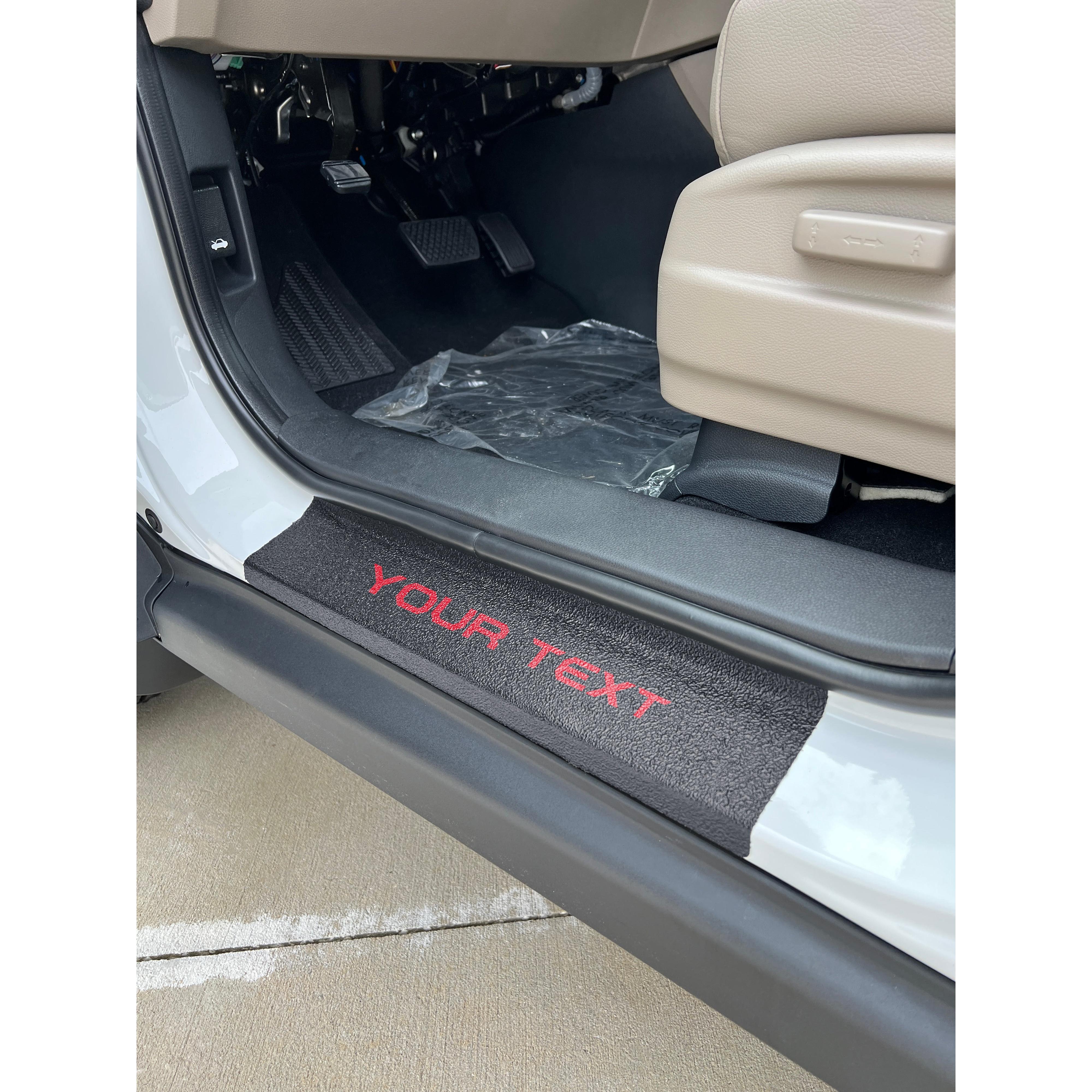 Textured Door Sill Protection Overlays Fits 2017-2026 Honda Ridgeline