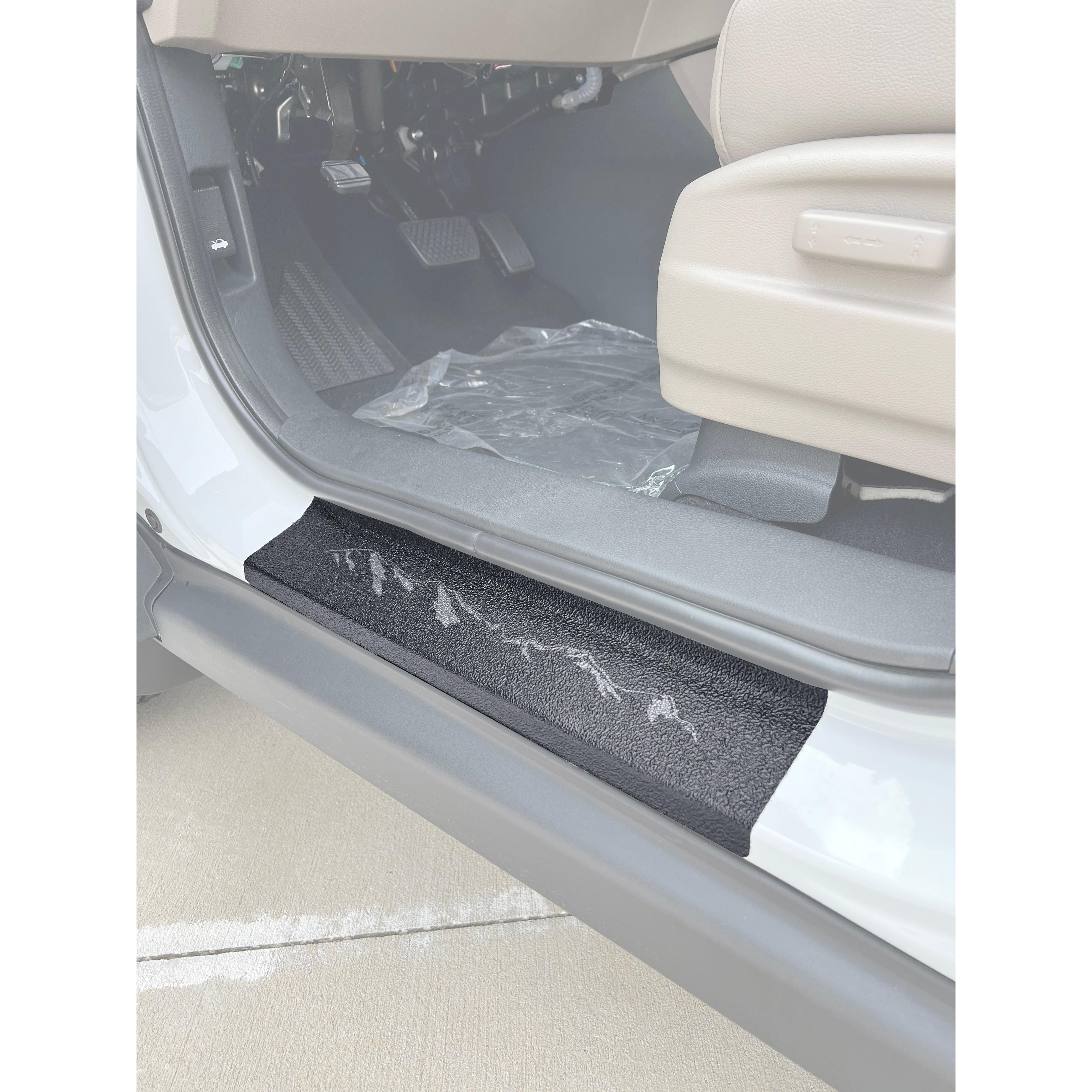 Textured Door Sill Protection Overlays Fits 2017-2026 Honda Ridgeline