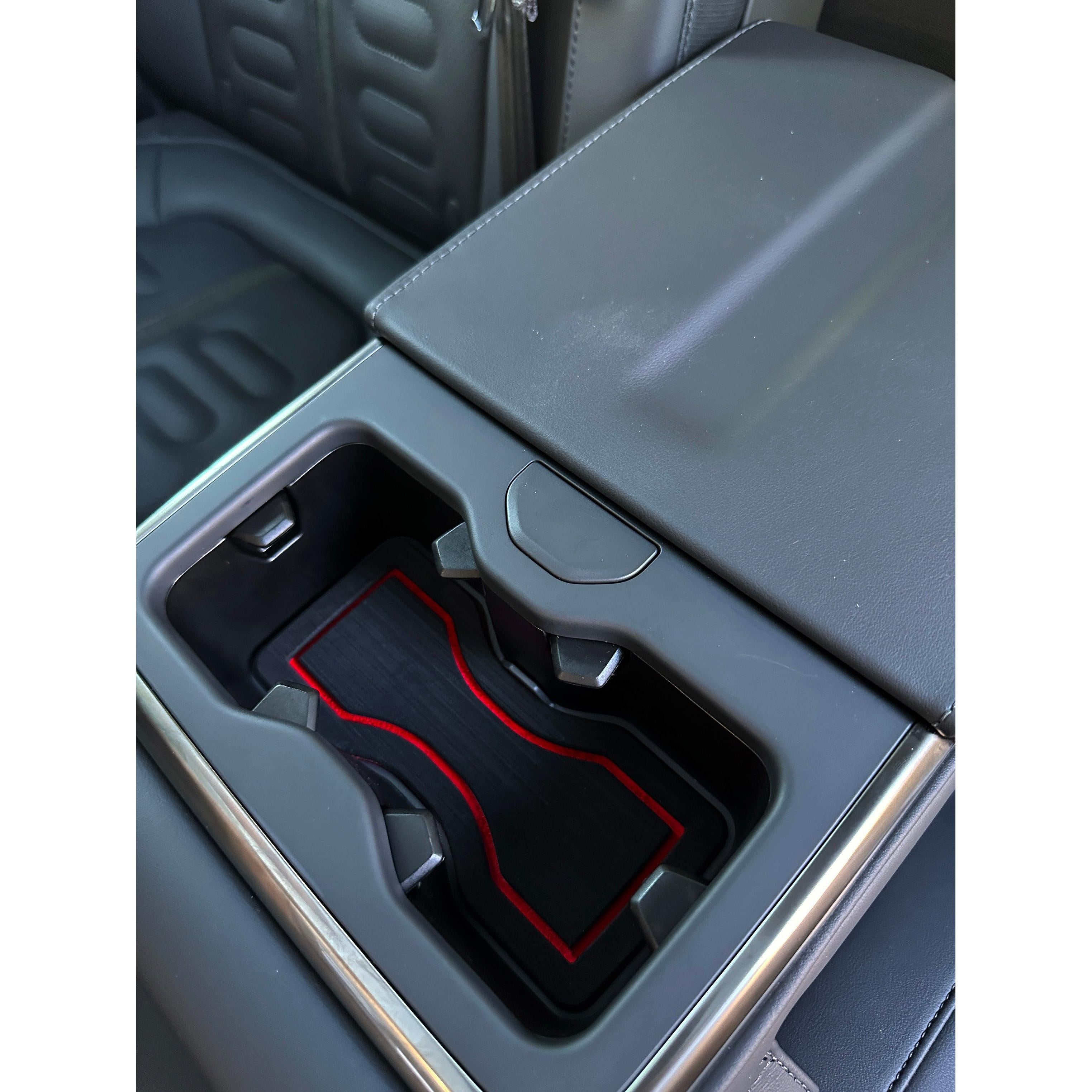 Rear Cupholder Foam Inserts Fits 2022-2026 Rivian R1T