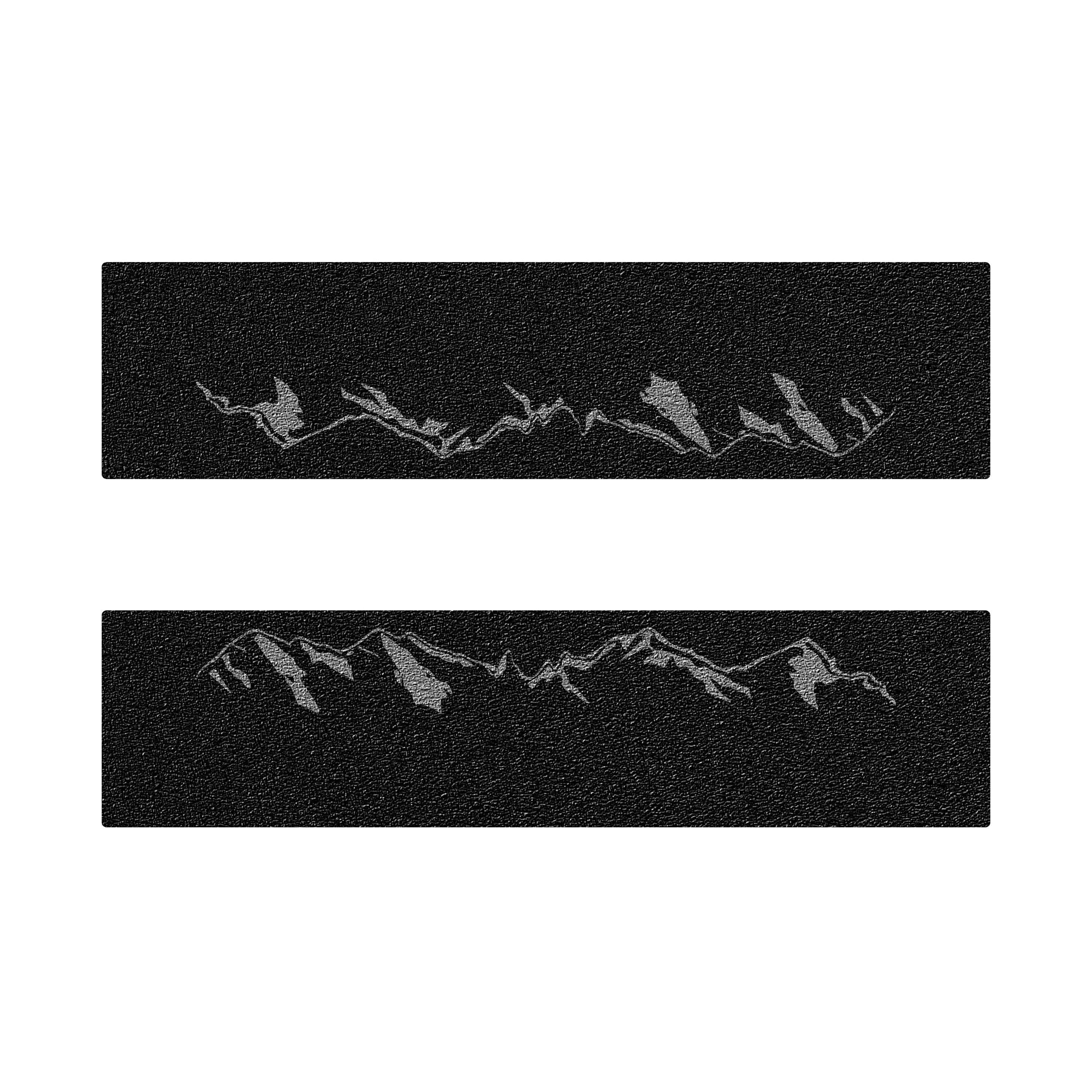 Textured Front Door Sill Overlays Fits 2022-2026 Rivian R1T