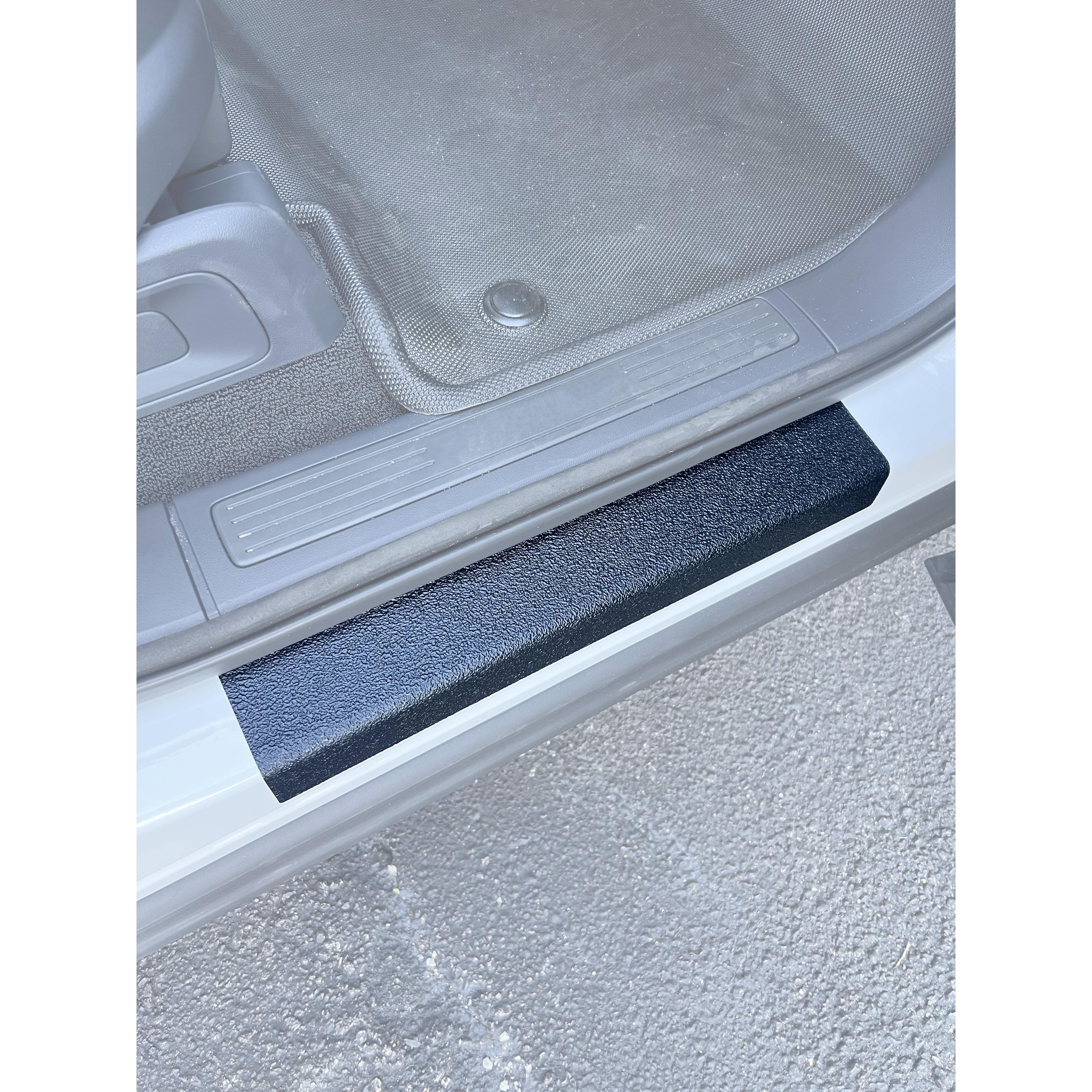 Textured Front Door Sill Overlays Fits 2022-2026 Rivian R1T