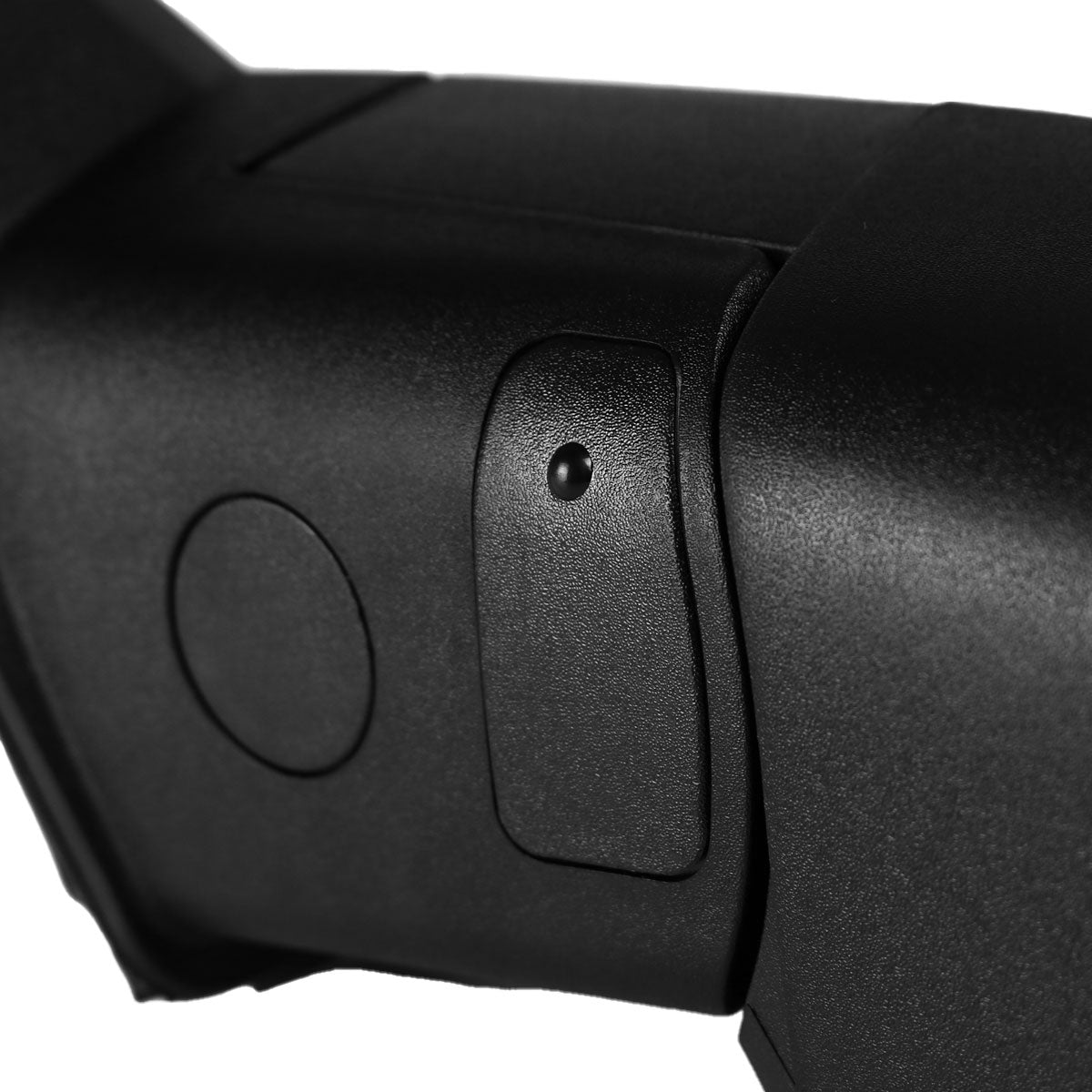 2009-2018 Dodge RAM 1500 / 2019-2021 RAM 1500 Classic Black Manual Adjustable Side Mirror - Driver Side Only