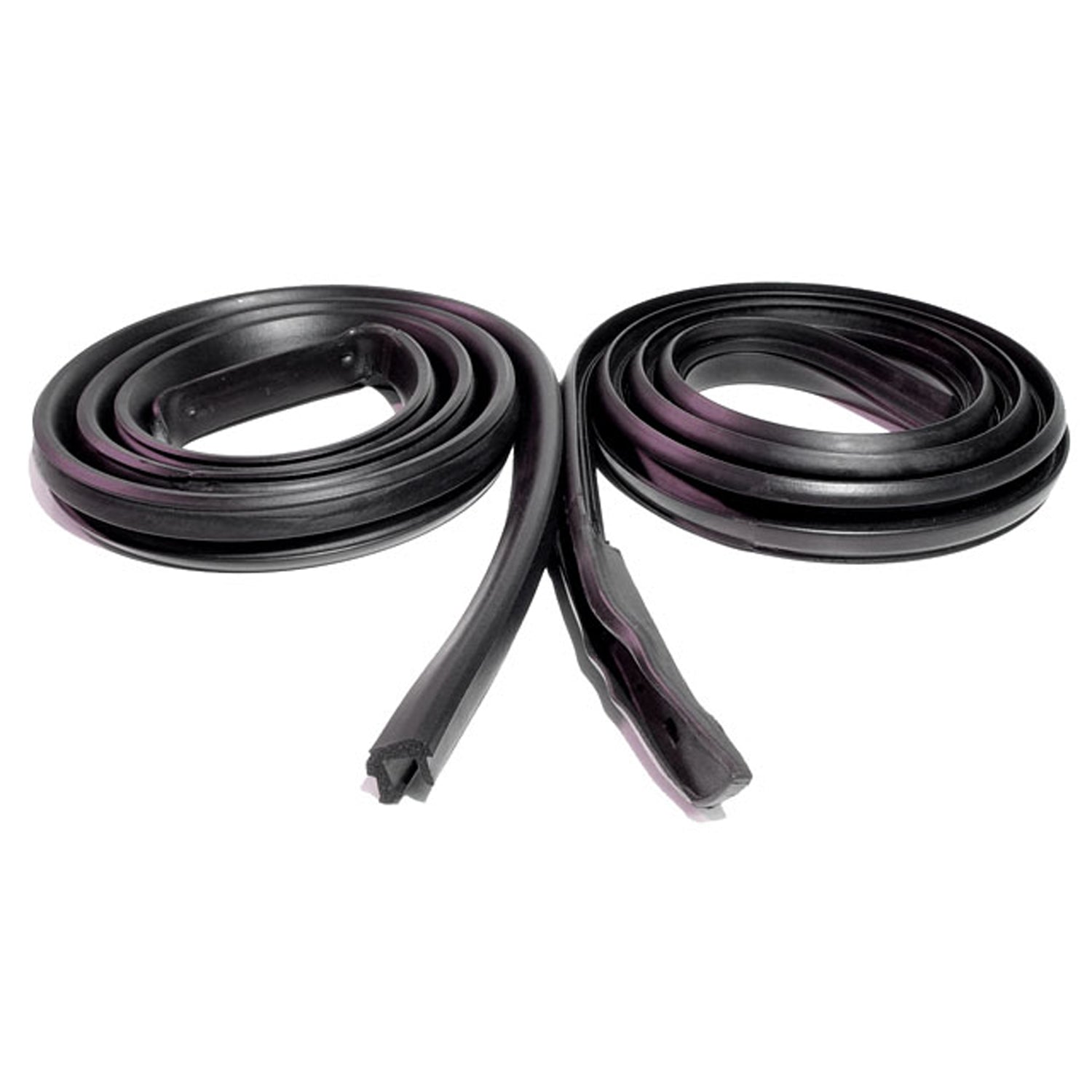 Molded Roof Rail Seals 2-Door For Plymouth Barracuda 1964-1966; RR 4006-A