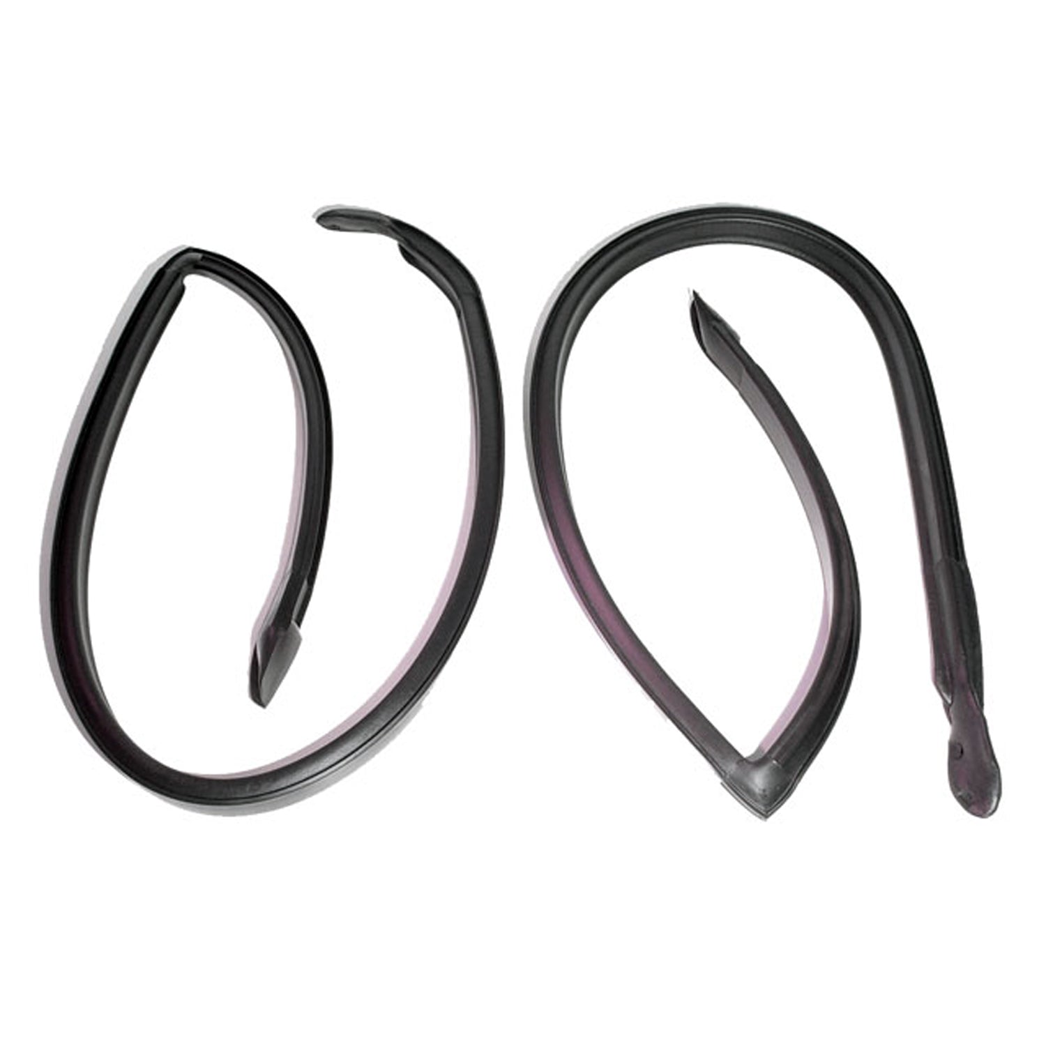 Roof Rail Seals with Molded Ends For Oldsmobile Toronado 1974-1975; RR 5018-A
