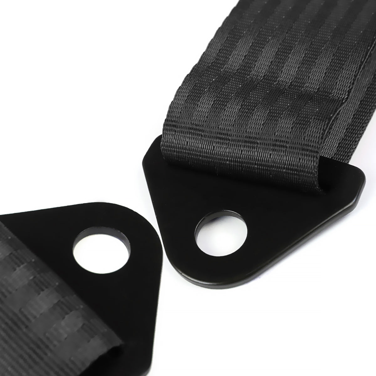 Universal Black 4 Point Racing Seat Belt Buckle Safety Harness