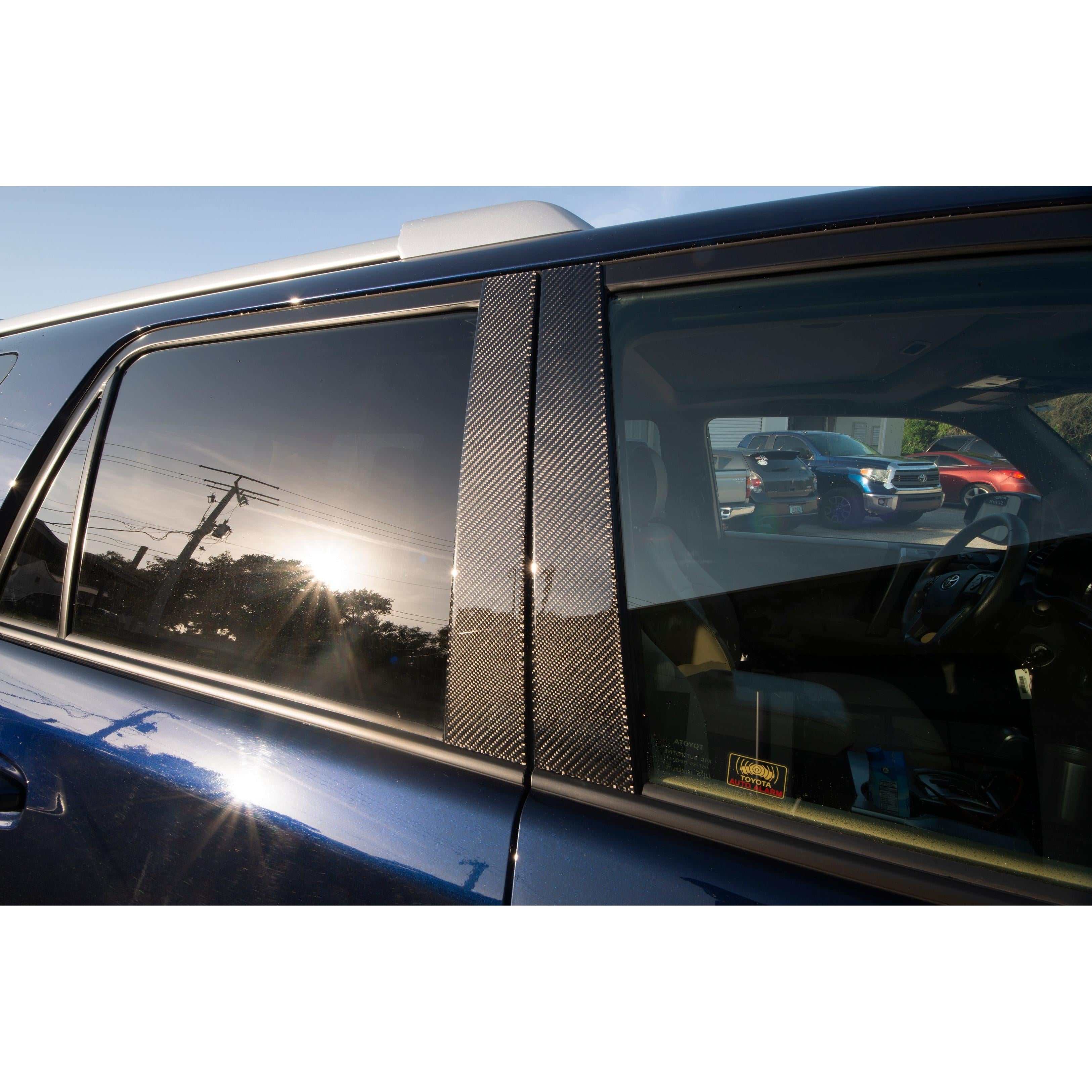 Door Pillars Accent Trim Fits 2007-2024 Toyota 4Runner