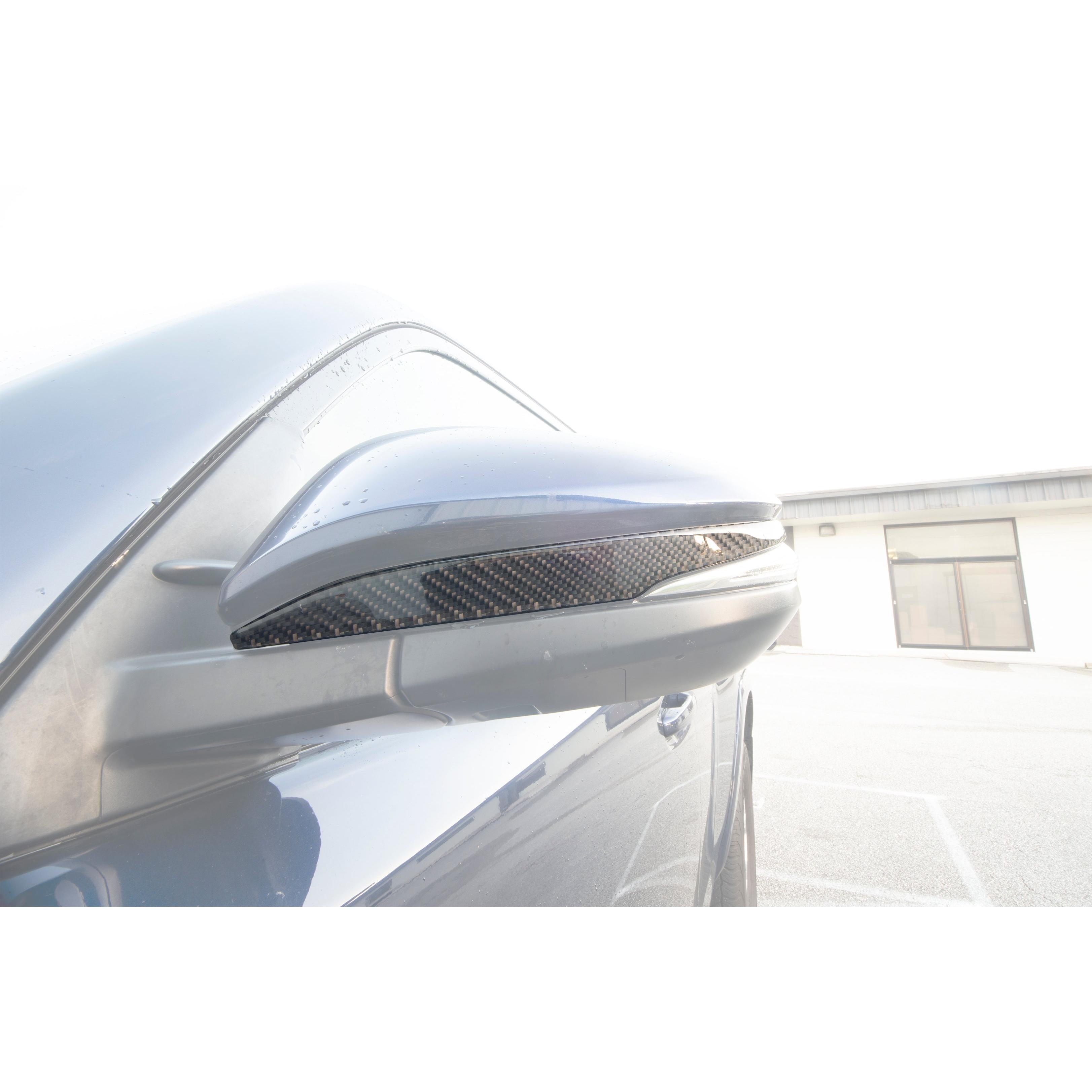 Side Mirror Accent Trim Fits 2009-2024 Toyota 4Runner