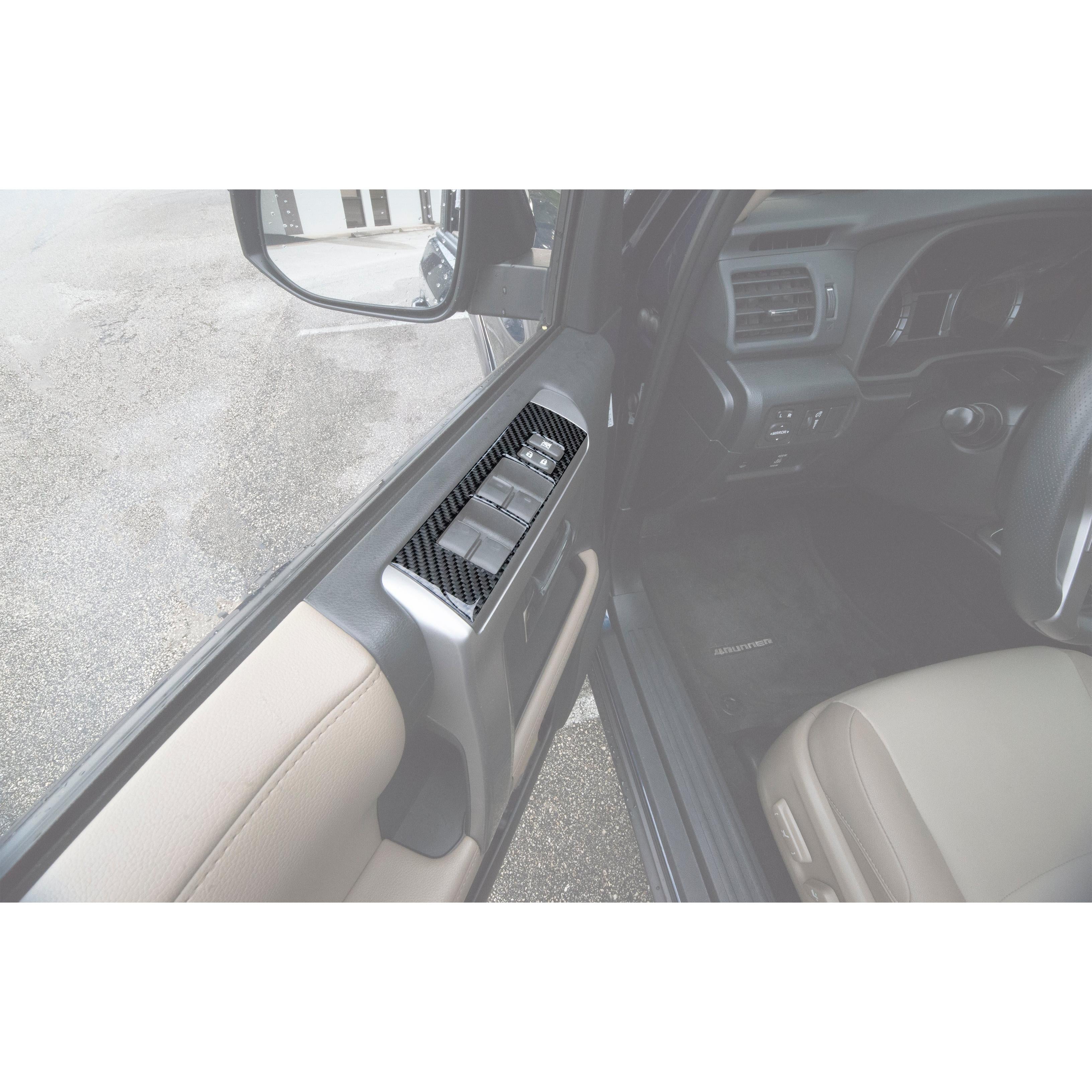 Side Door Control Accent Trim Fits 2014-2024 Toyota 4Runner