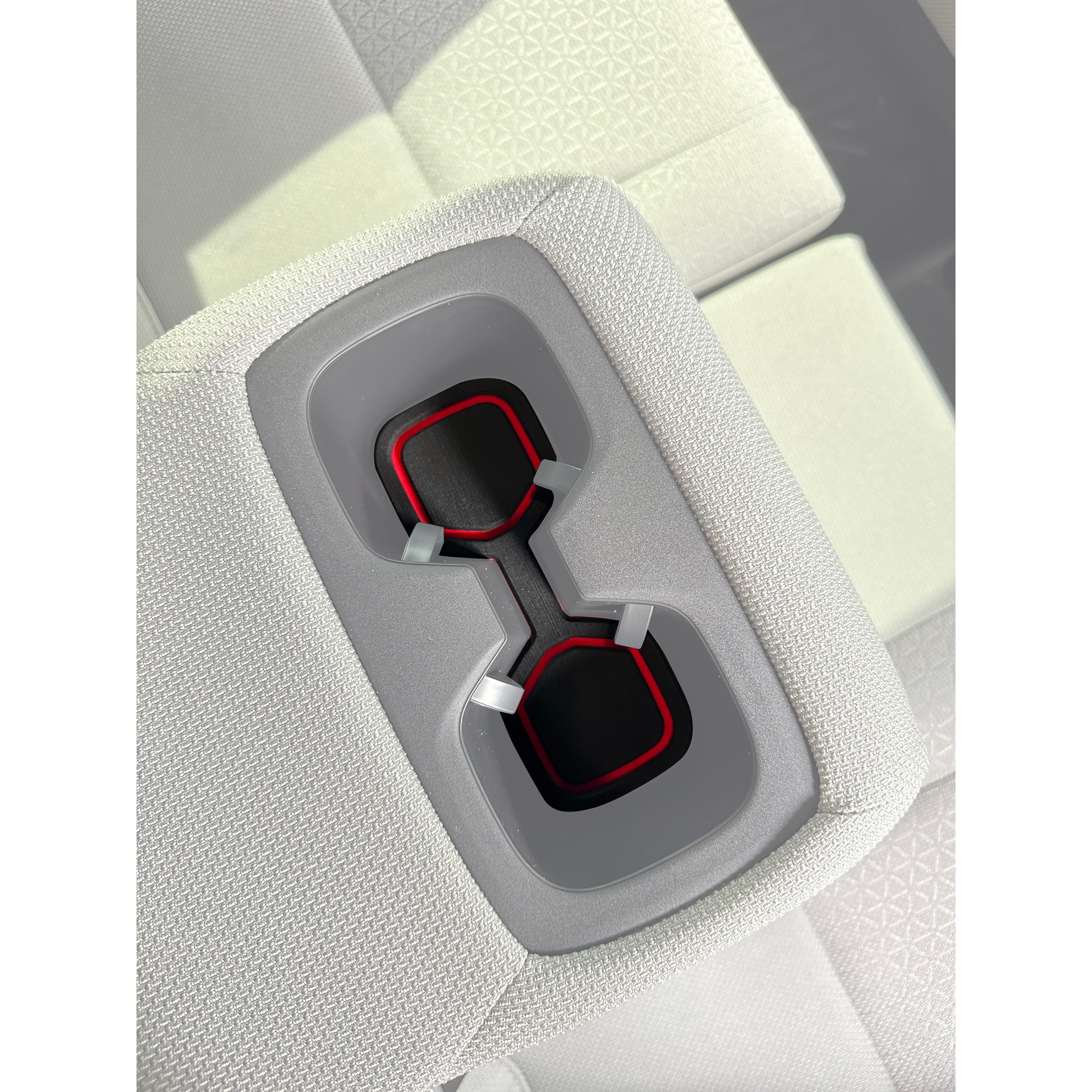 Rear Seat Cupholder Foam Inserts Fits 2025-2026 Toyota 4runner