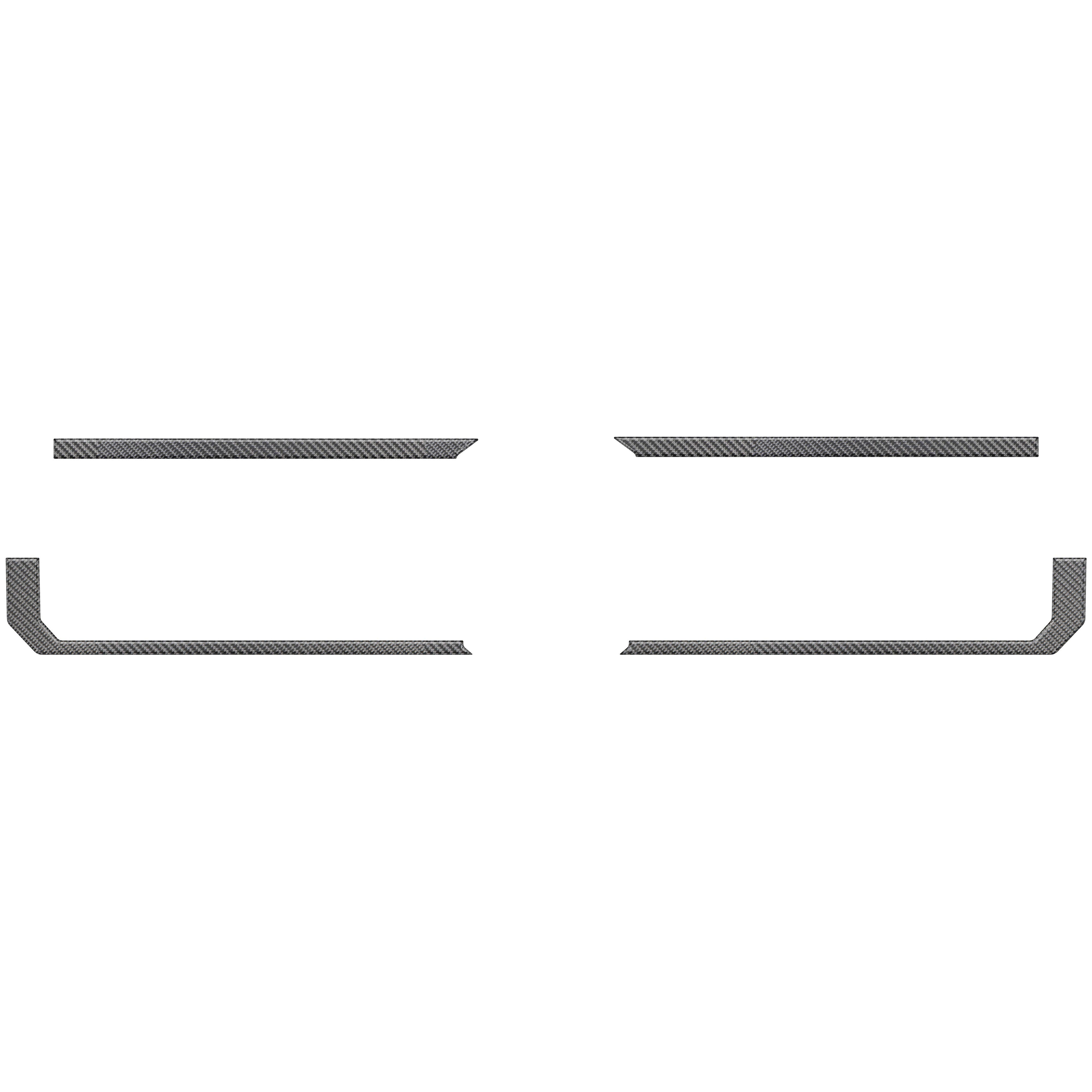 Front Grille Line Accent Trim Fits 2025-2026 Toyota 4Runner