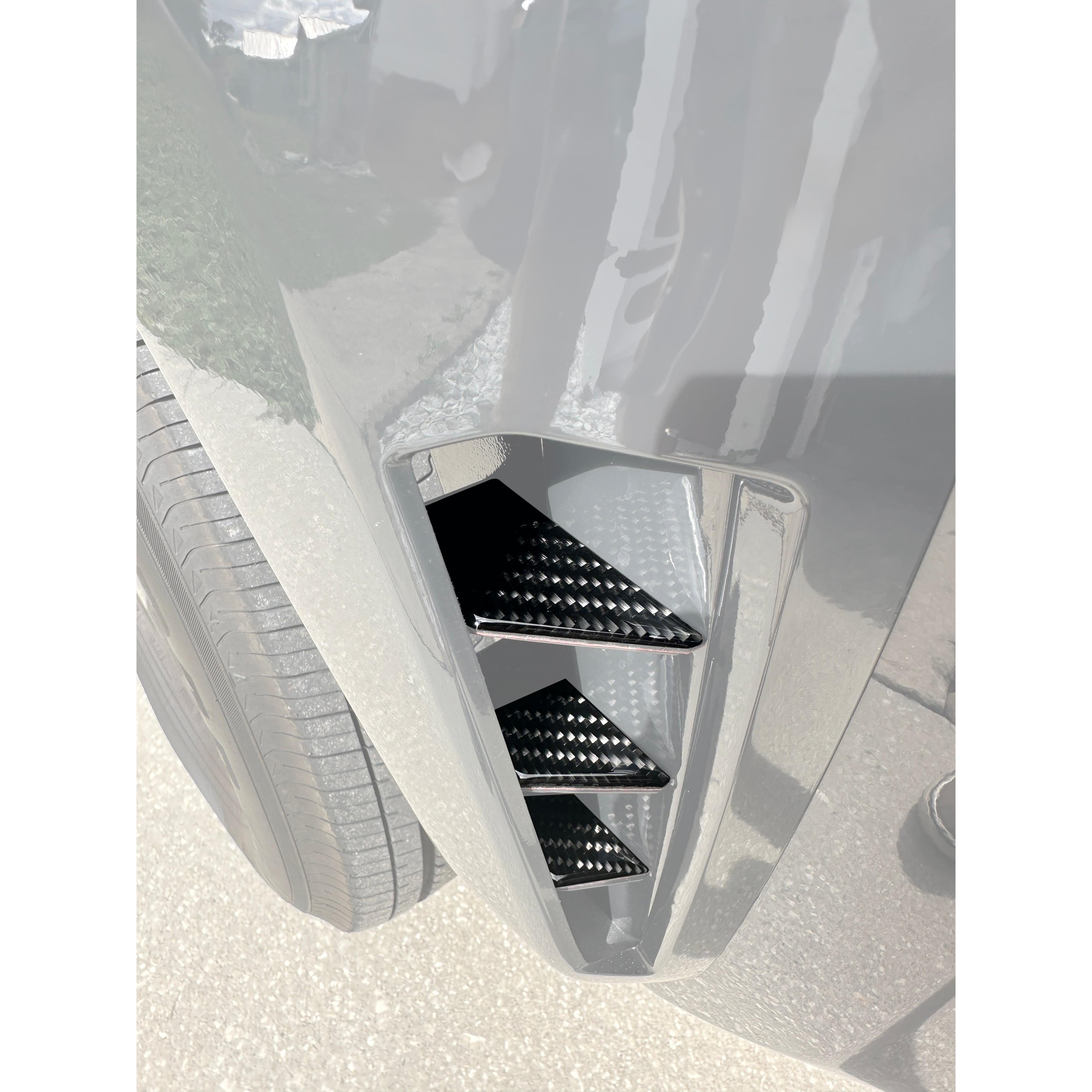 Front Fender Flare Vents Overlays Fits 2025-2026 Toyota 4Runner