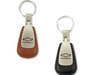 Chevy Bowtie Leather Teardrop Key Chain - Officially Licensed Chevrolet Keychain