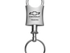 Chevy Trucks Curved Ring Pull-A-Part Keychain - Officially Licensed Chevrolet Key Tag