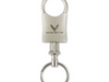 C8 Corvette Curved Ring Pull-A-Part Key Chain - Officially Licensed Chevrolet Keychain