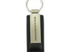 Chevy Silverado Metal/Leather Keychain - Officially Licensed Chevrolet Key Tag