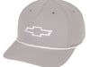 Chevy Bowtie Captain's Cord Snapback Hat - Officially Licensed Chevrolet Rope Cap