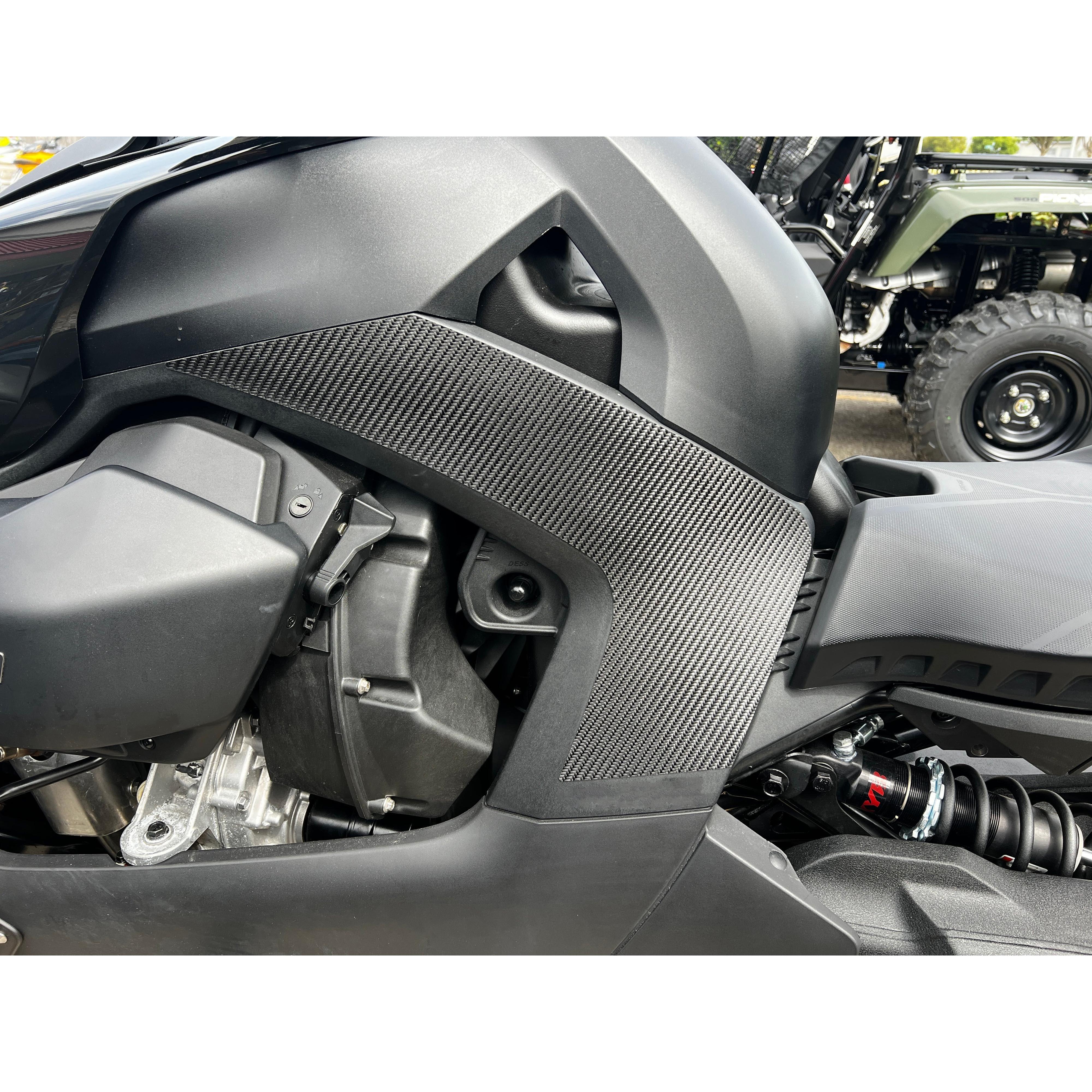 Knee Traction Pad W/O Slots Accent Trim Fits 2019-2024 Can-Am Ryker