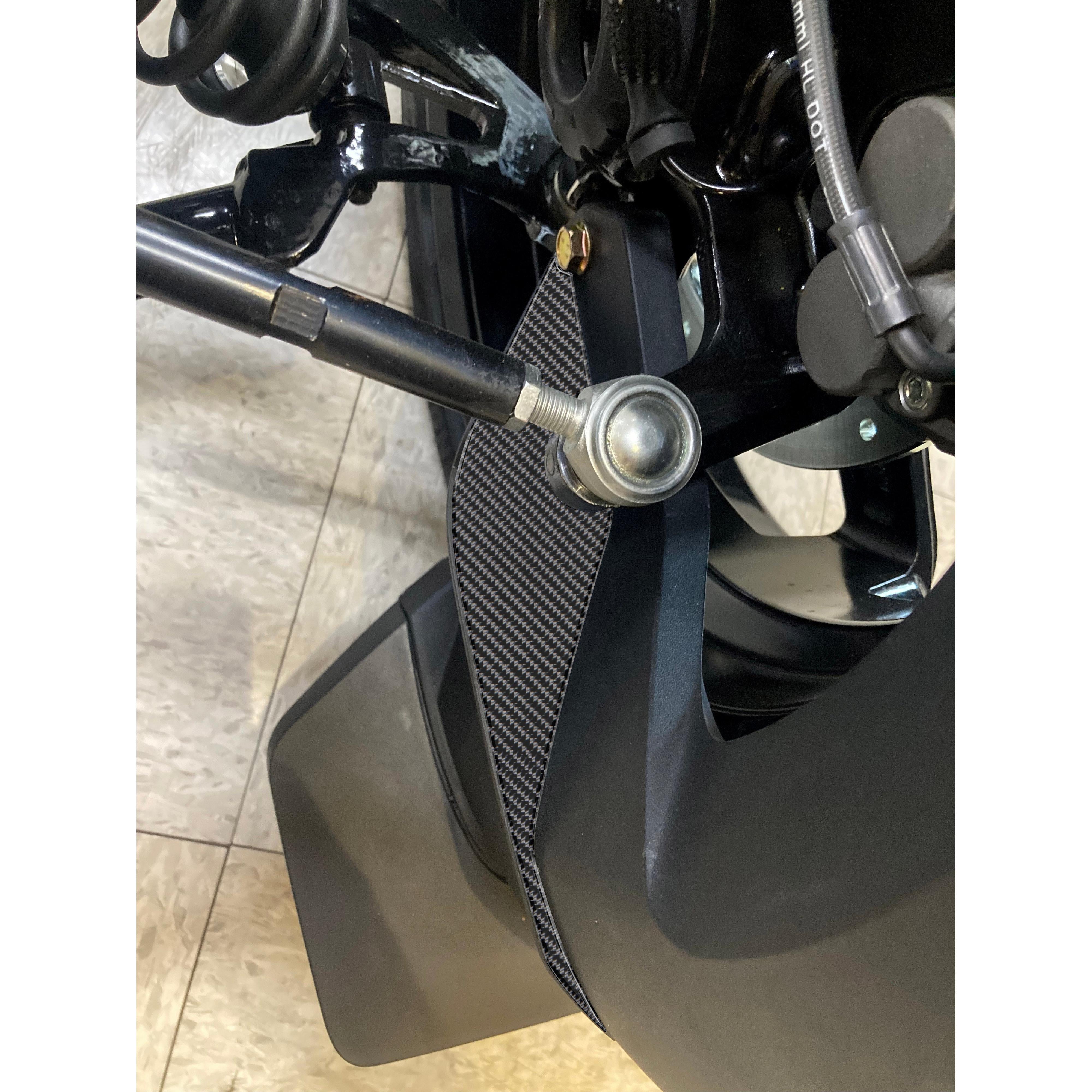 Front Fender Upper Canard Accent Trim Fits 2019-2024 Can-Am Ryker