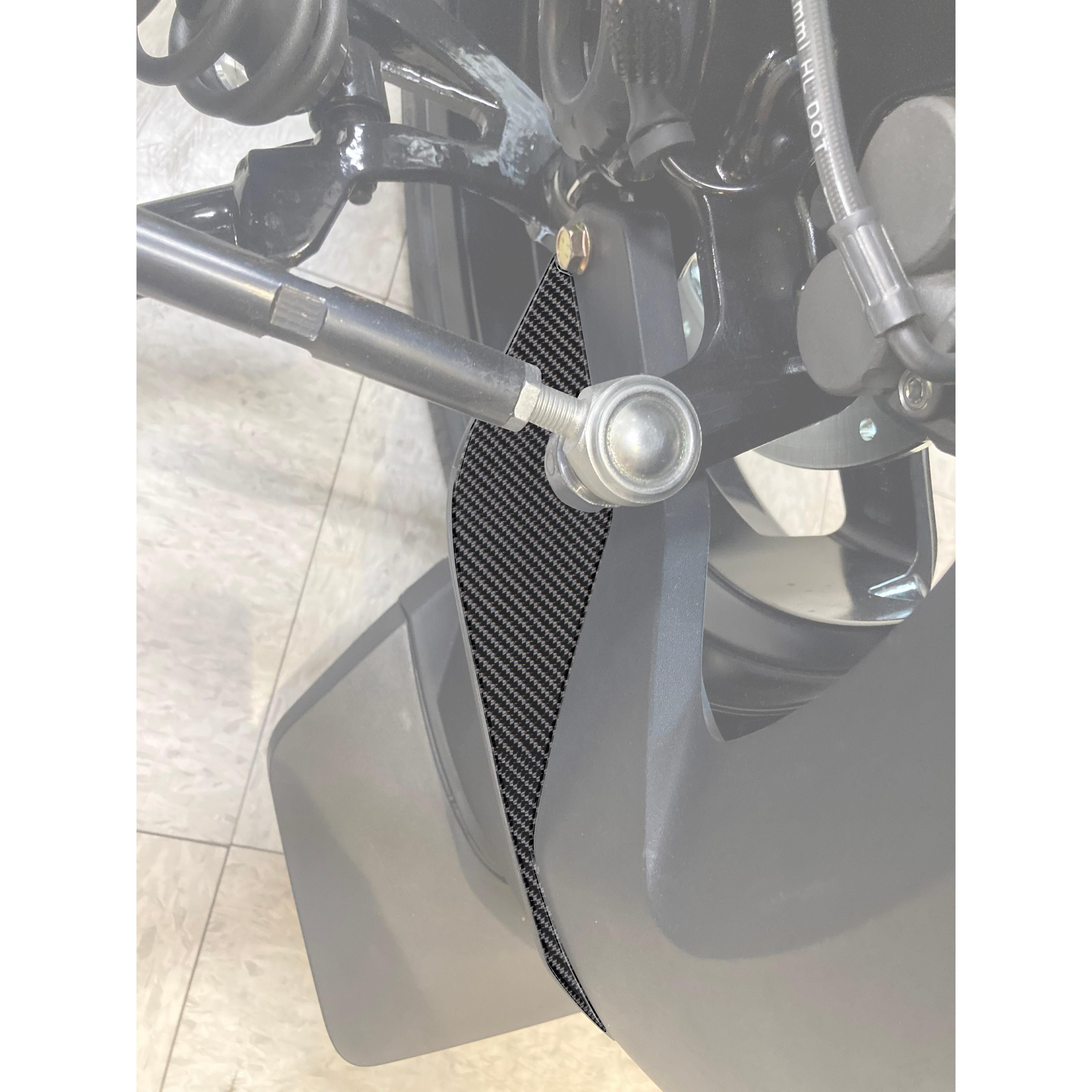 Front Fender Upper Canard Accent Trim Fits 2019-2024 Can-Am Ryker