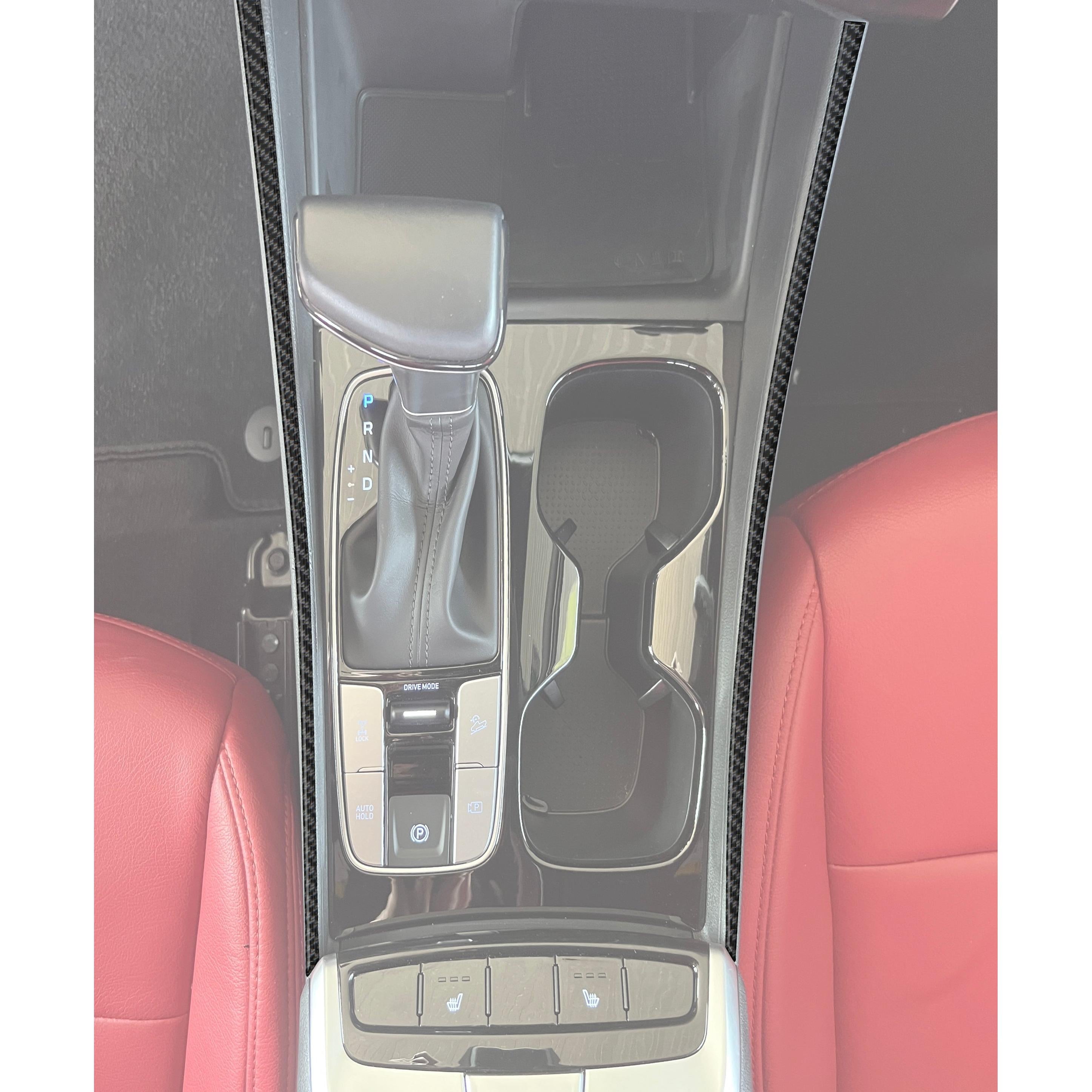 Center Console Line Accent Trim Fits 2022-2026 Hyundai Santa Cruz