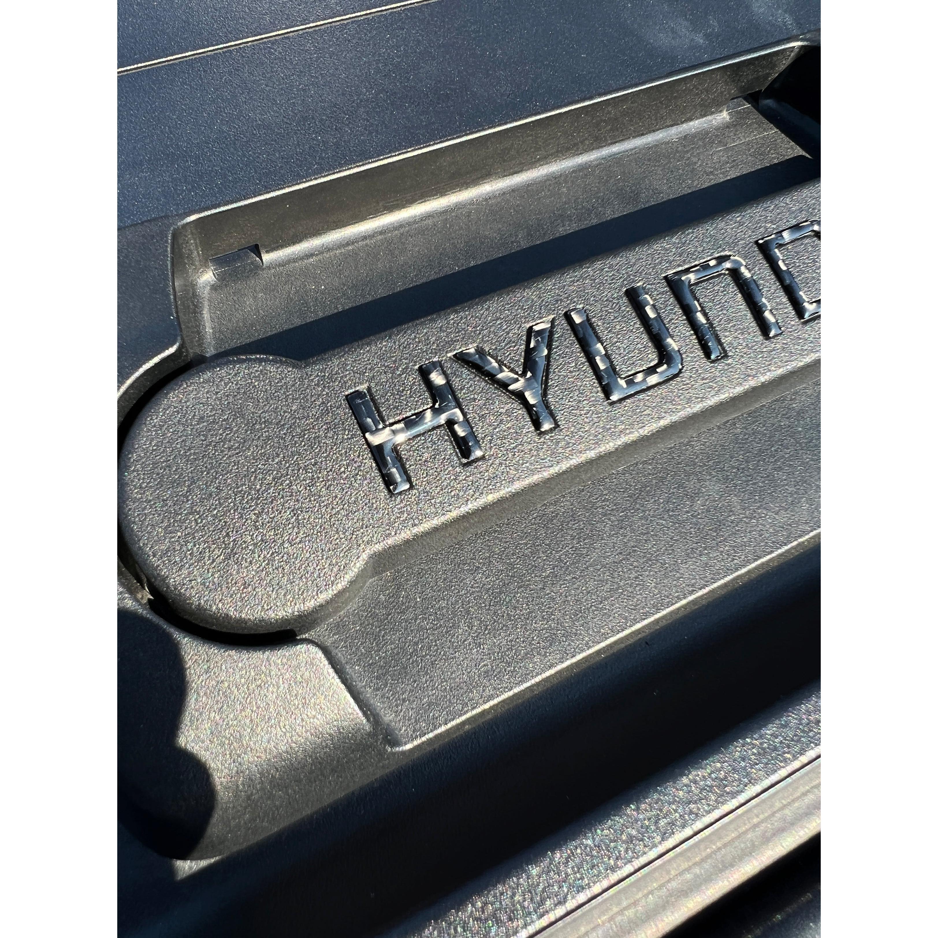 Tonneau Cover Handle Letter Inserts Fits 2022-2026 Hyundai Santa Cruz