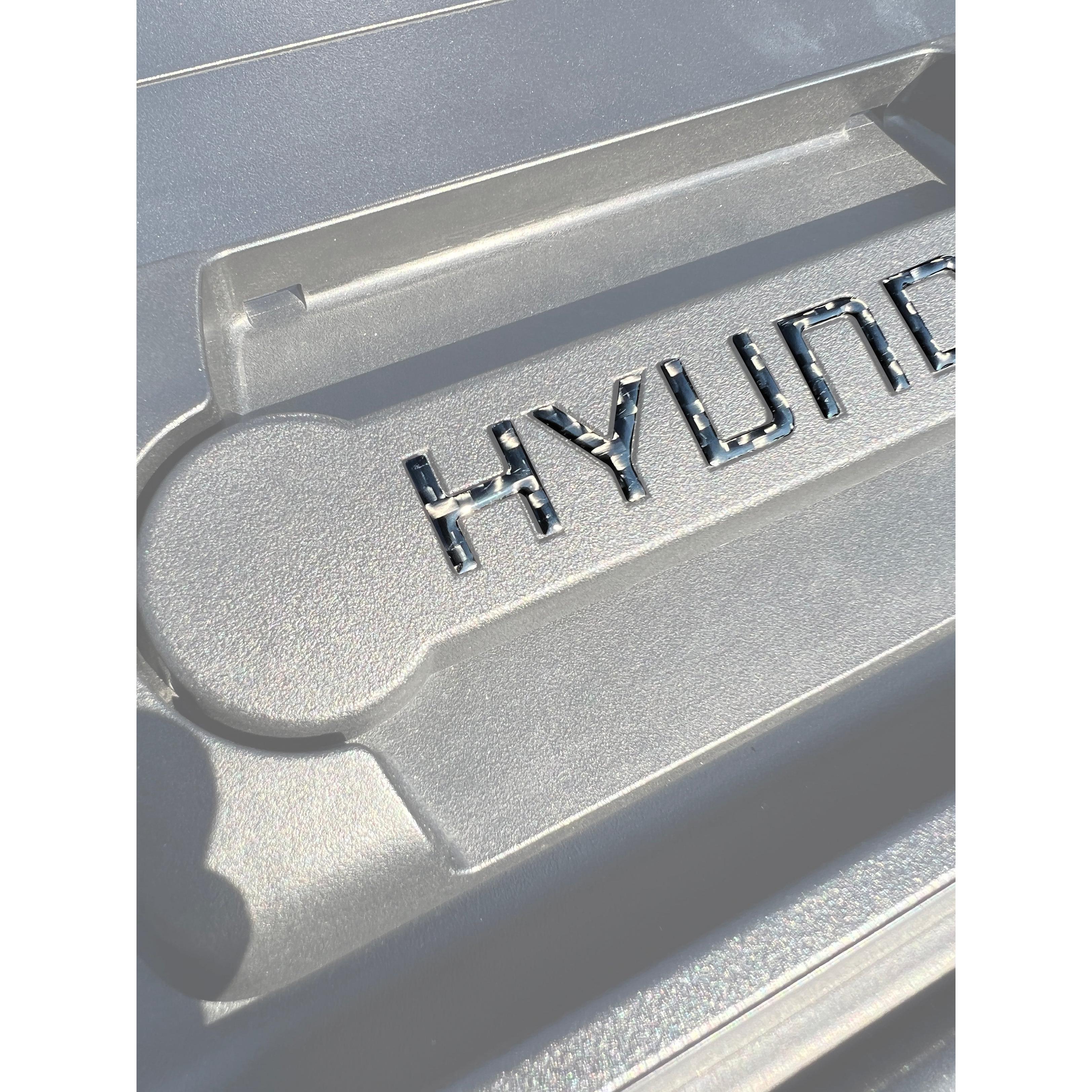 Tonneau Cover Handle Letter Inserts Fits 2022-2026 Hyundai Santa Cruz