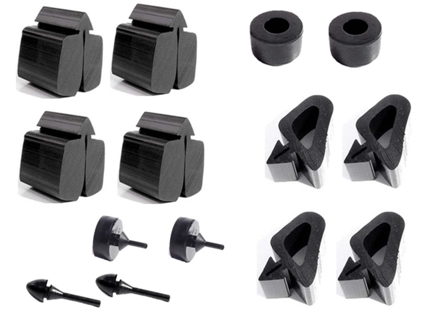 Snap-In-Bumper Kit 14-Piece For Chevrolet Chevelle 1964; SBK 200